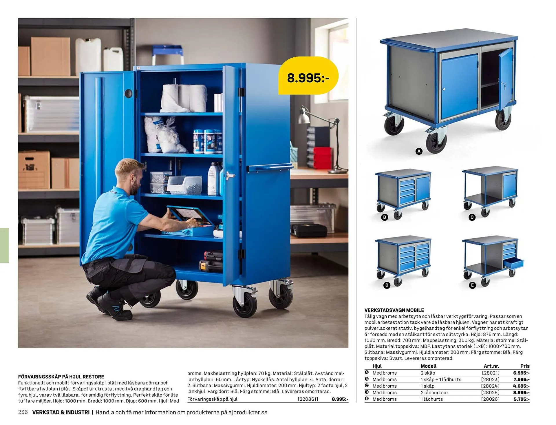 AJ Produkter reklamblad från 1 januari till 31 december 2025 - Reklamblad sidor 236