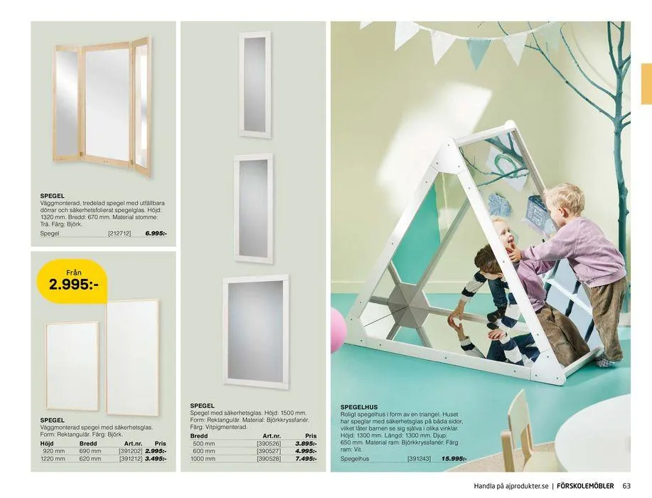 AJ Produkter! från 28 maj till 31 december 2024 - Reklamblad sidor 63