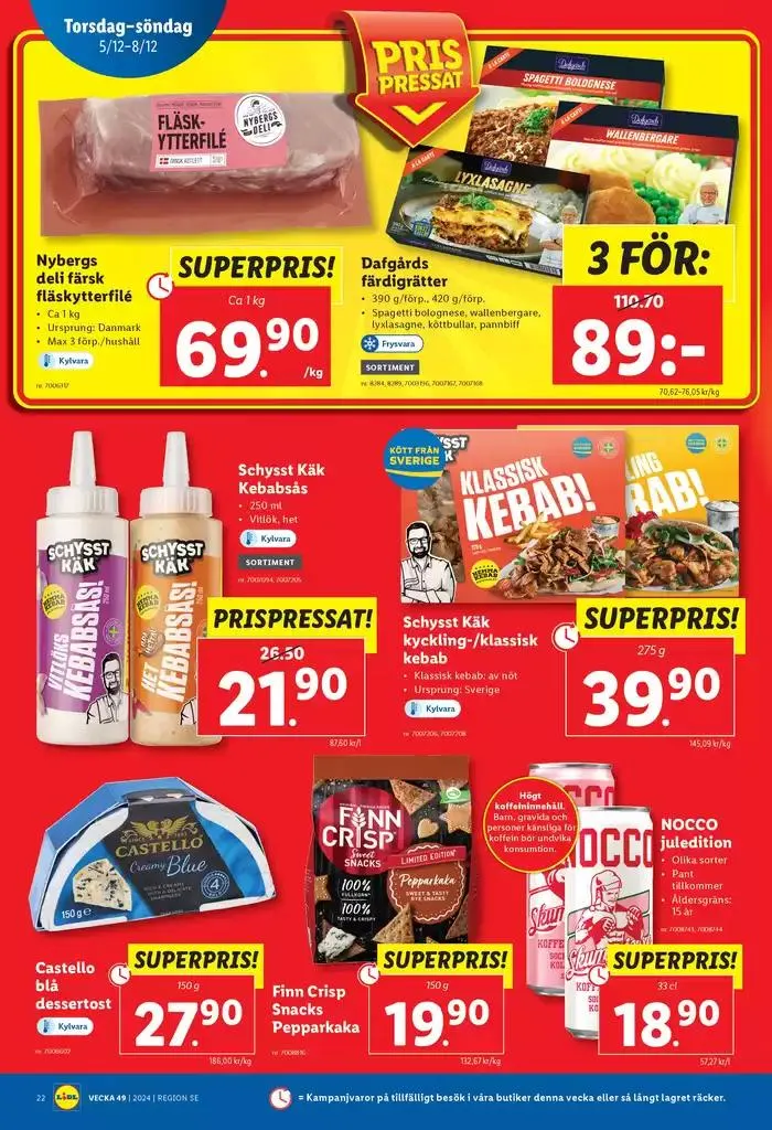 ERBJUDANDEN VECKA 49 från 2 december till 8 december 2024 - Reklamblad sidor 26
