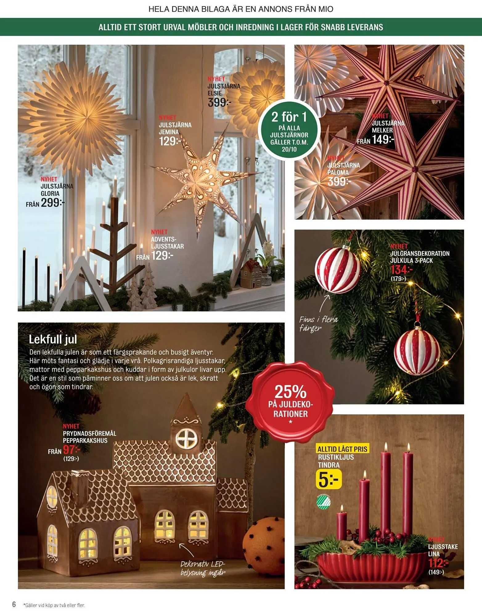 Mio reklamblad från 14 oktober till 10 november 2025 - Reklamblad sidor 6