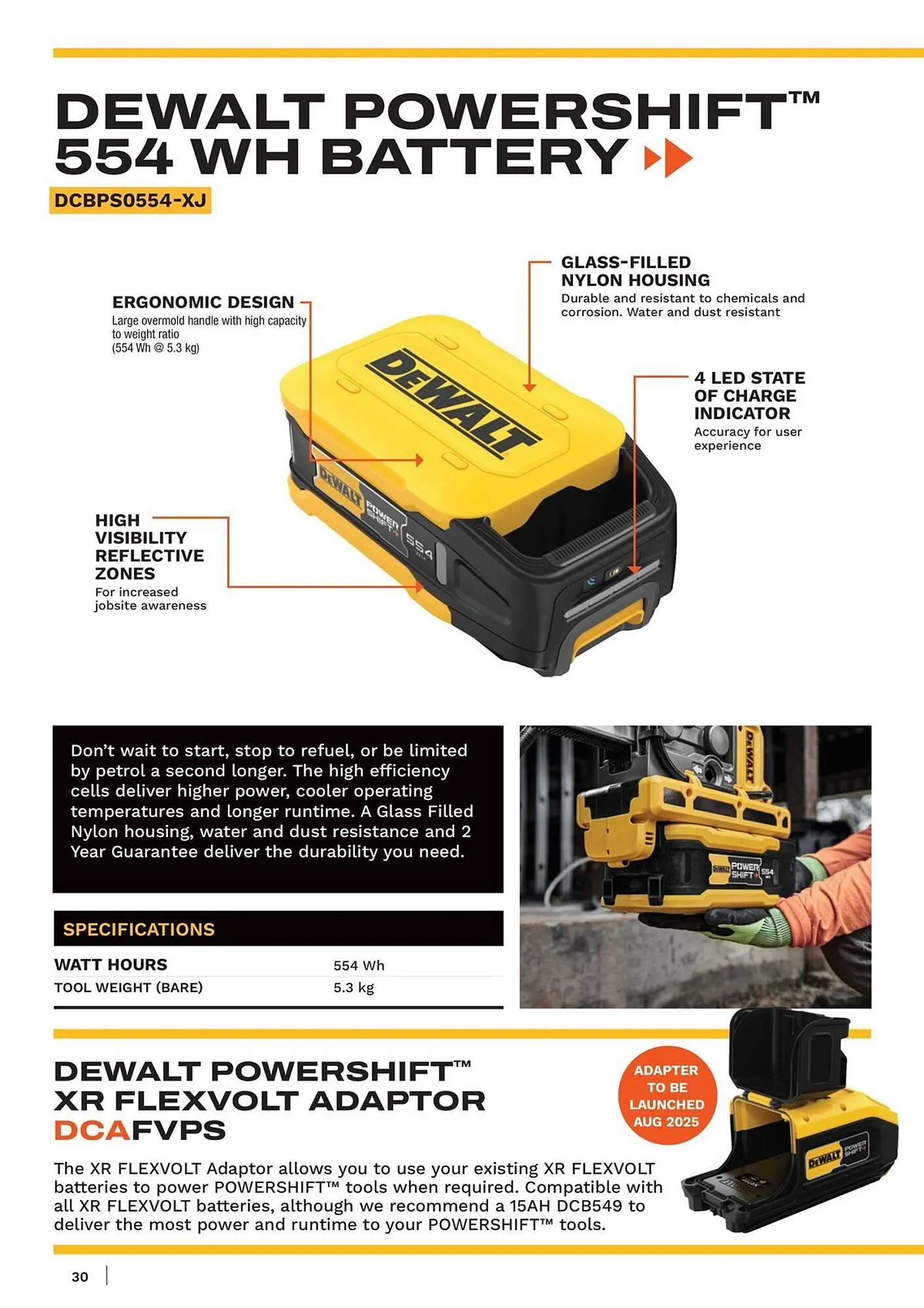Dewalt reklamblad från 21 mars till 31 maj 2025 - Reklamblad sidor 30