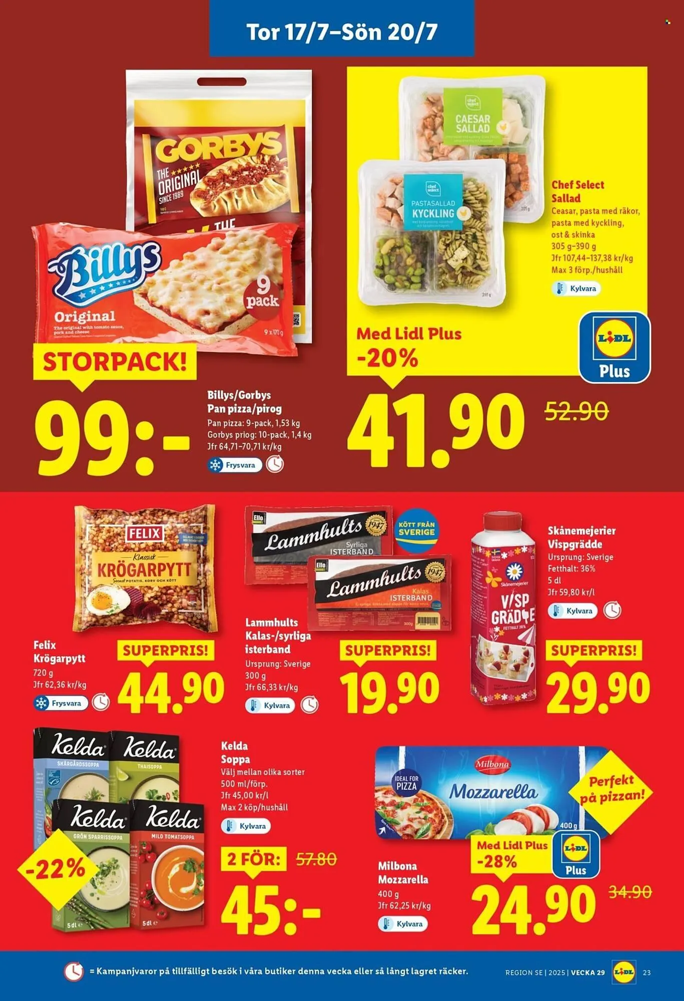 Lidl reklamblad från 14 juli till 20 juli 2025 - Reklamblad sidor 25