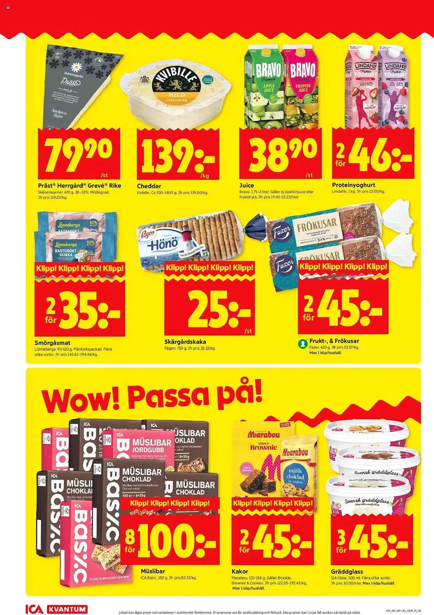 ICA Kvantum reklamblad från 22 september till 28 september 2025 - Reklamblad sidor 10