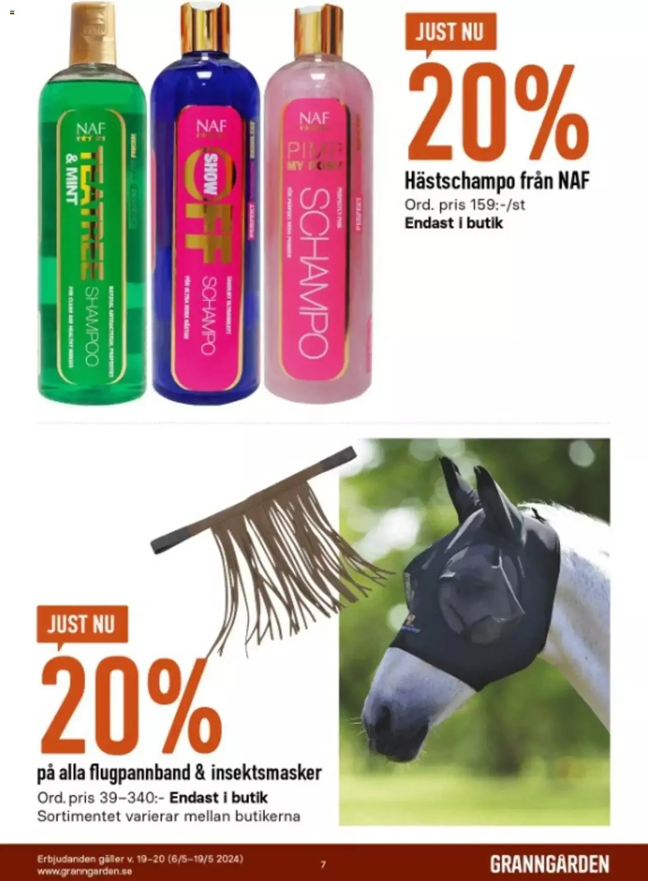 Granngården - erbjudanden från 6 maj till 19 maj 2024 - Reklamblad sidor 7