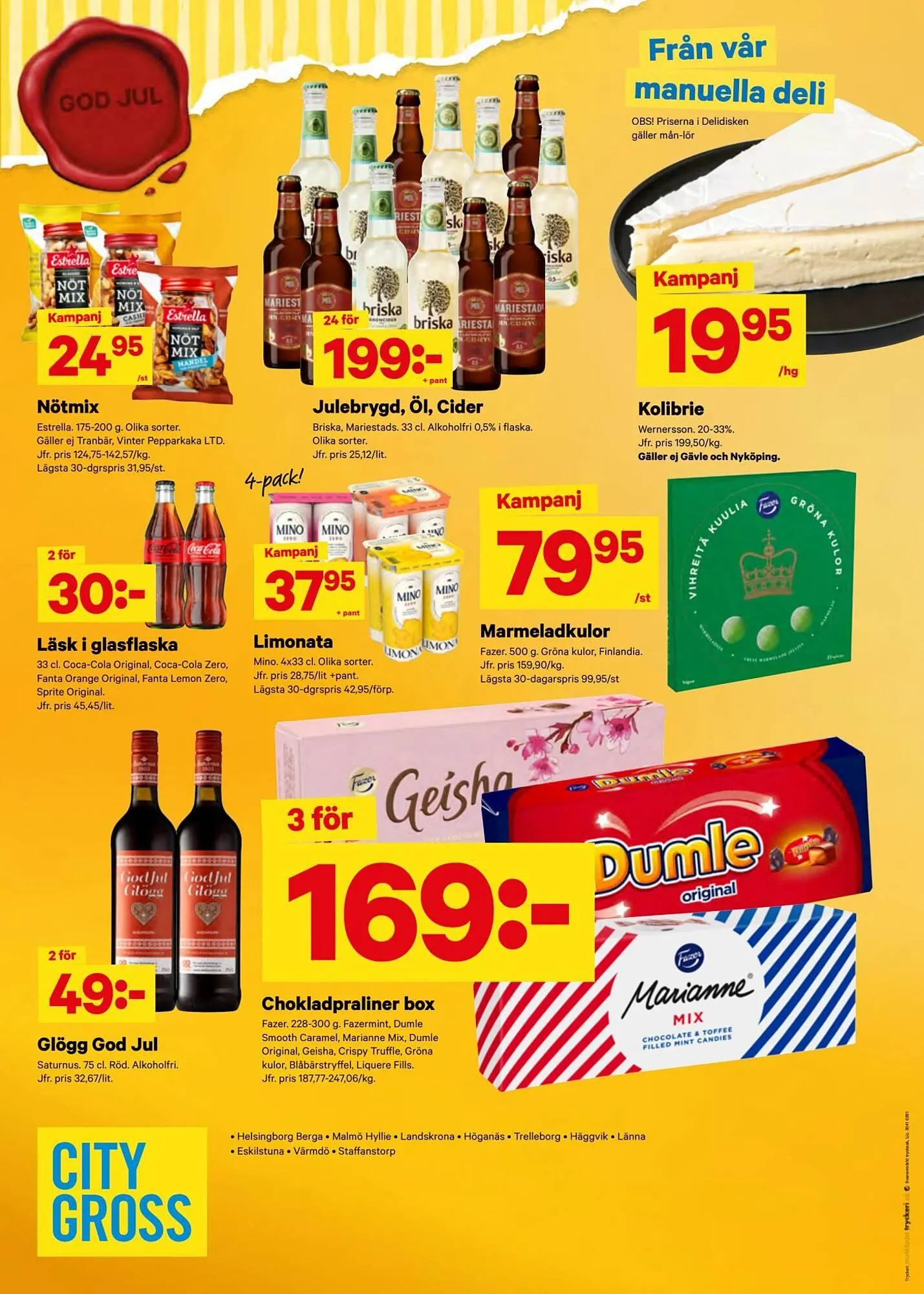 City Gross reklamblad från 15 december till 22 december 2025 - Reklamblad sidor 10