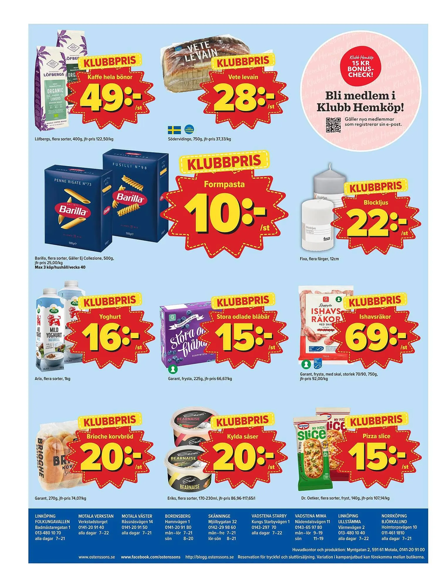 Östenssons reklamblad från 2 oktober till 8 oktober 2023 - Reklamblad sidor 12