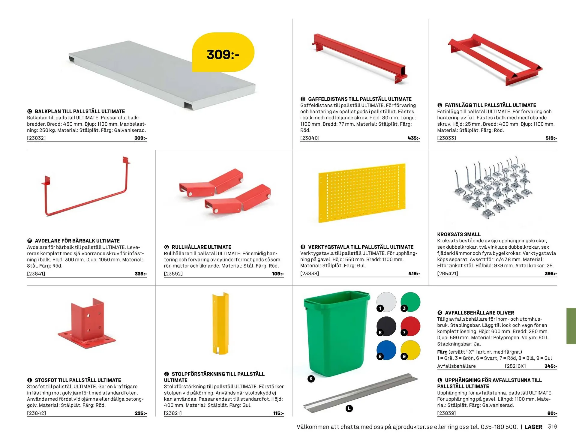 AJ Produkter reklamblad från 1 januari till 31 december 2025 - Reklamblad sidor 319