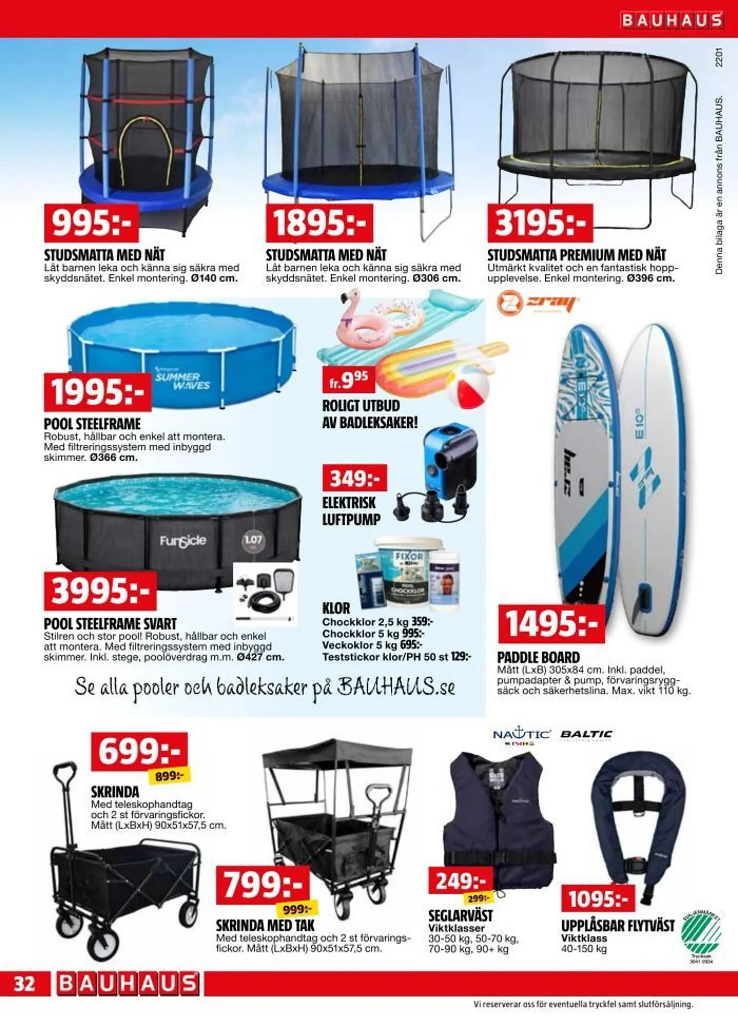 Bauhaus reklamblad från 26 maj till 15 juni 2025 - Reklamblad sidor 32
