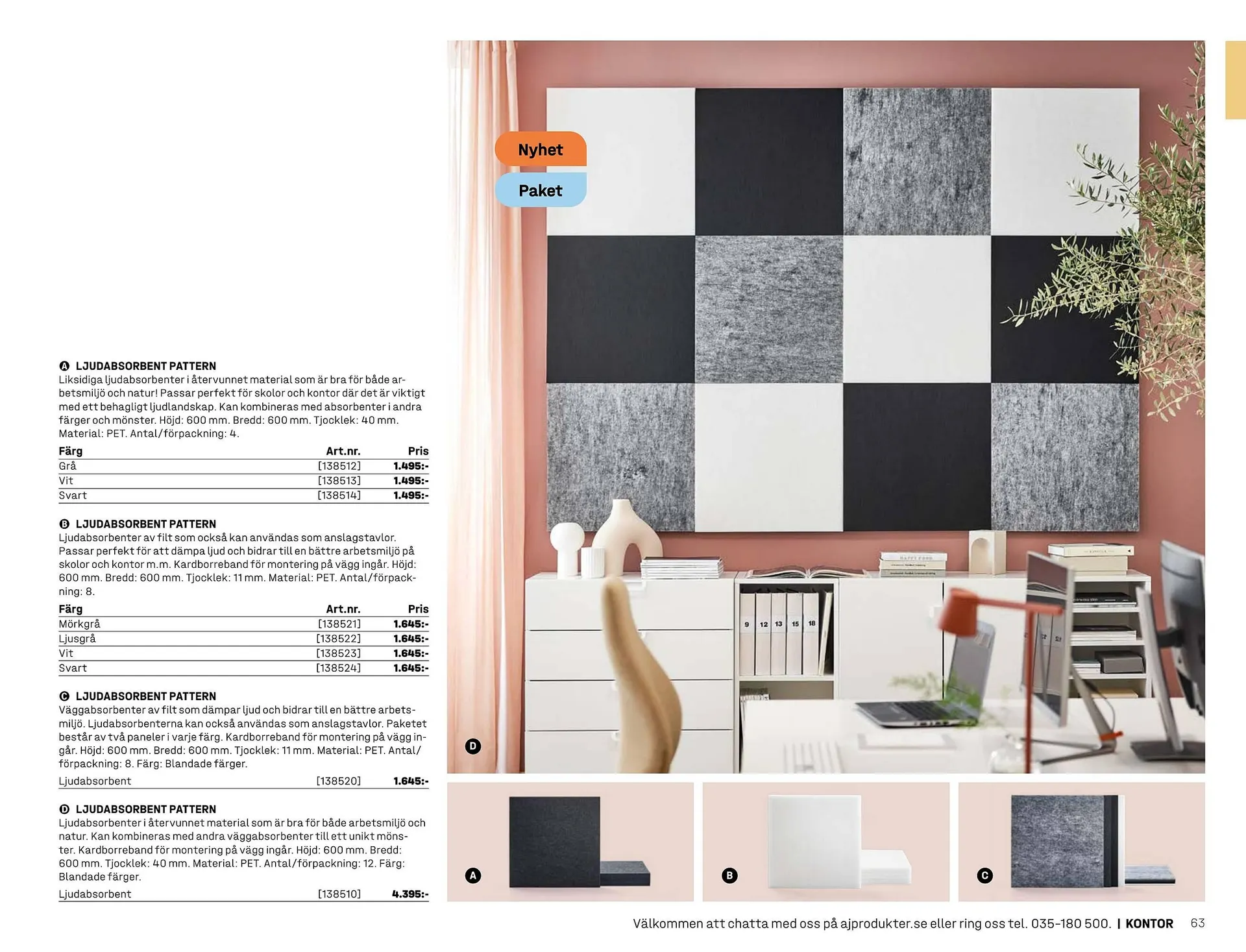 AJ Produkter reklamblad från 1 januari till 31 december 2025 - Reklamblad sidor 63