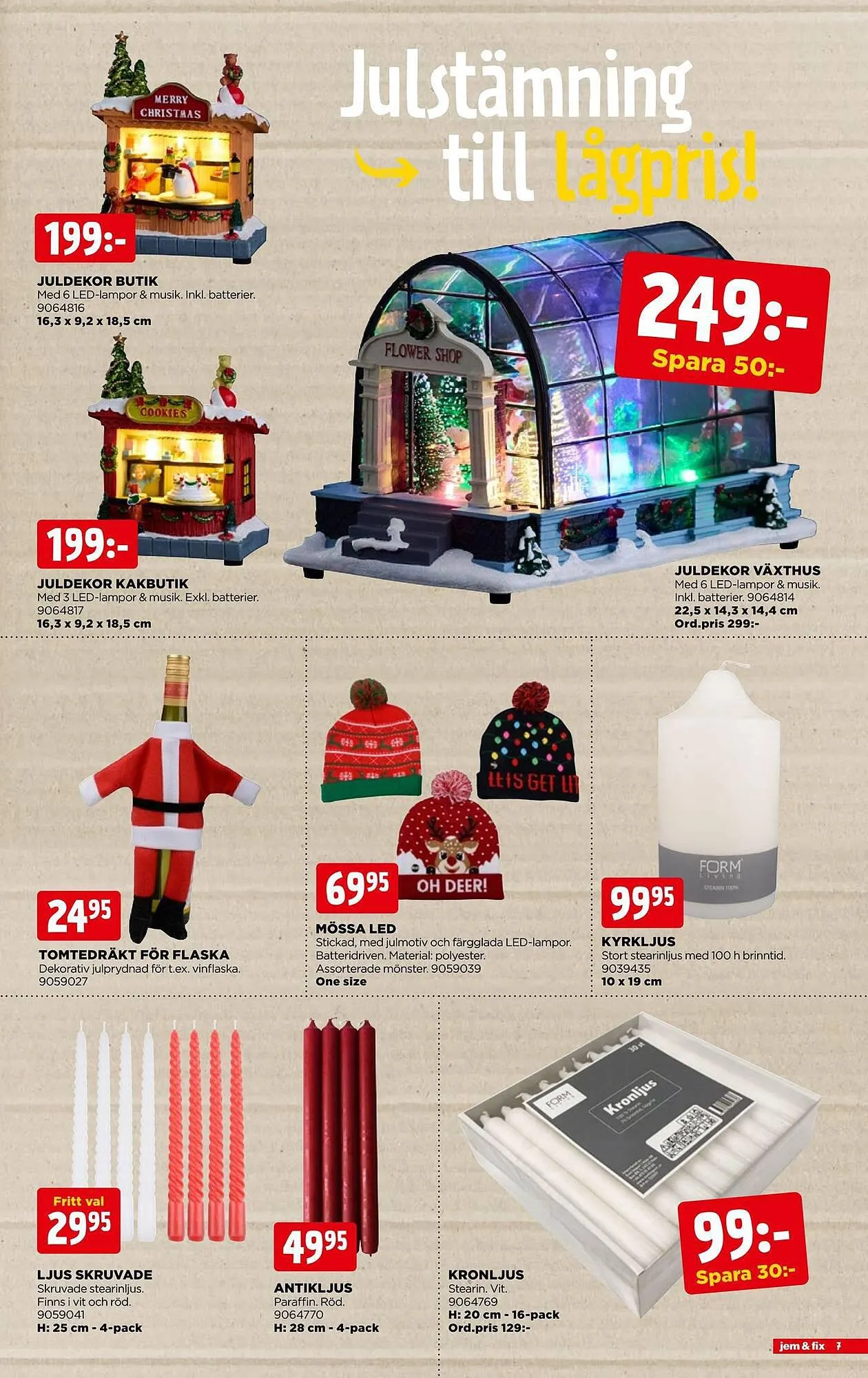 Jem&Fix reklamblad från 26 november till 3 december 2023 - Reklamblad sidor 7
