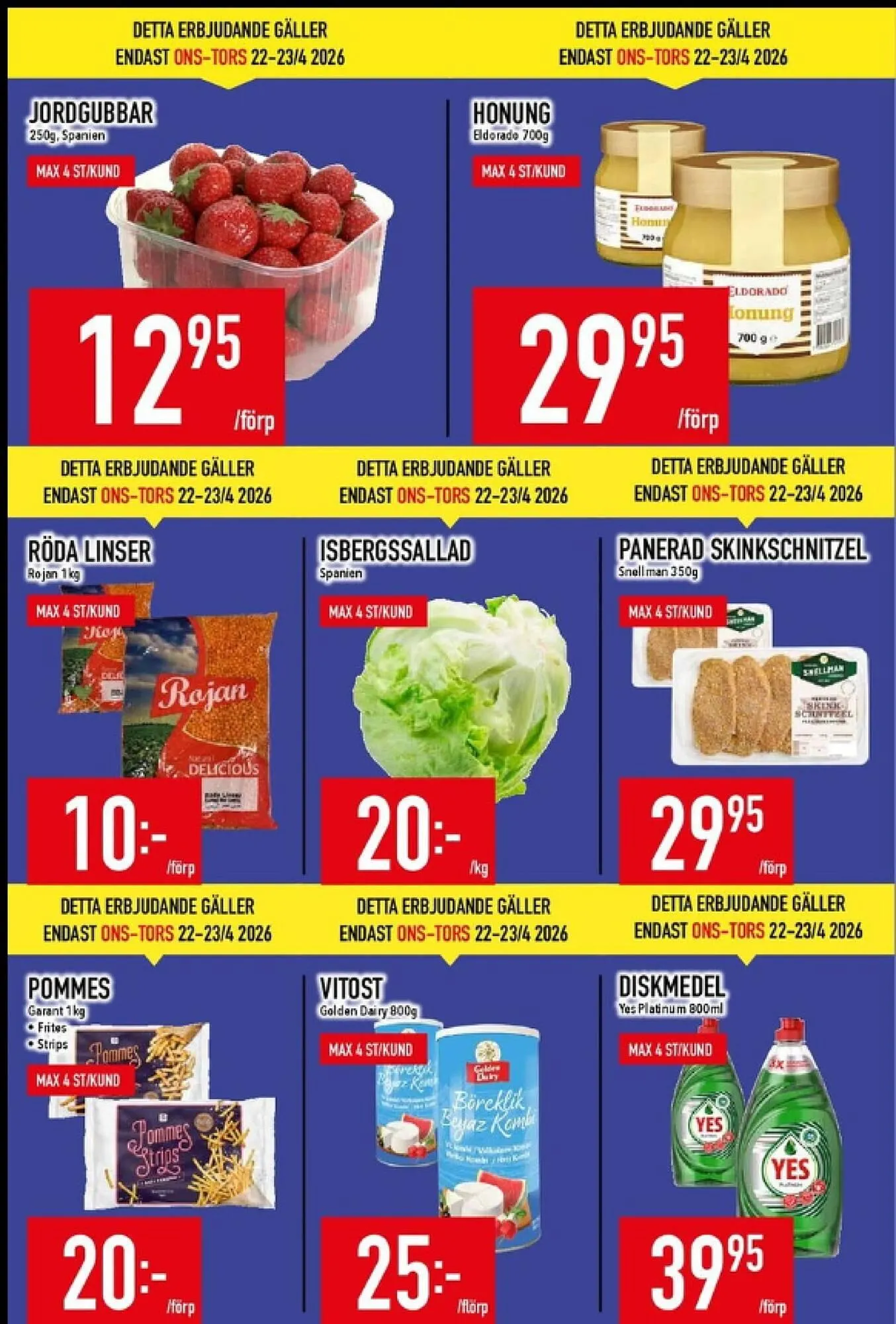 Matdax reklamblad från 20 april till 26 april 2026 - Reklamblad sidor 3