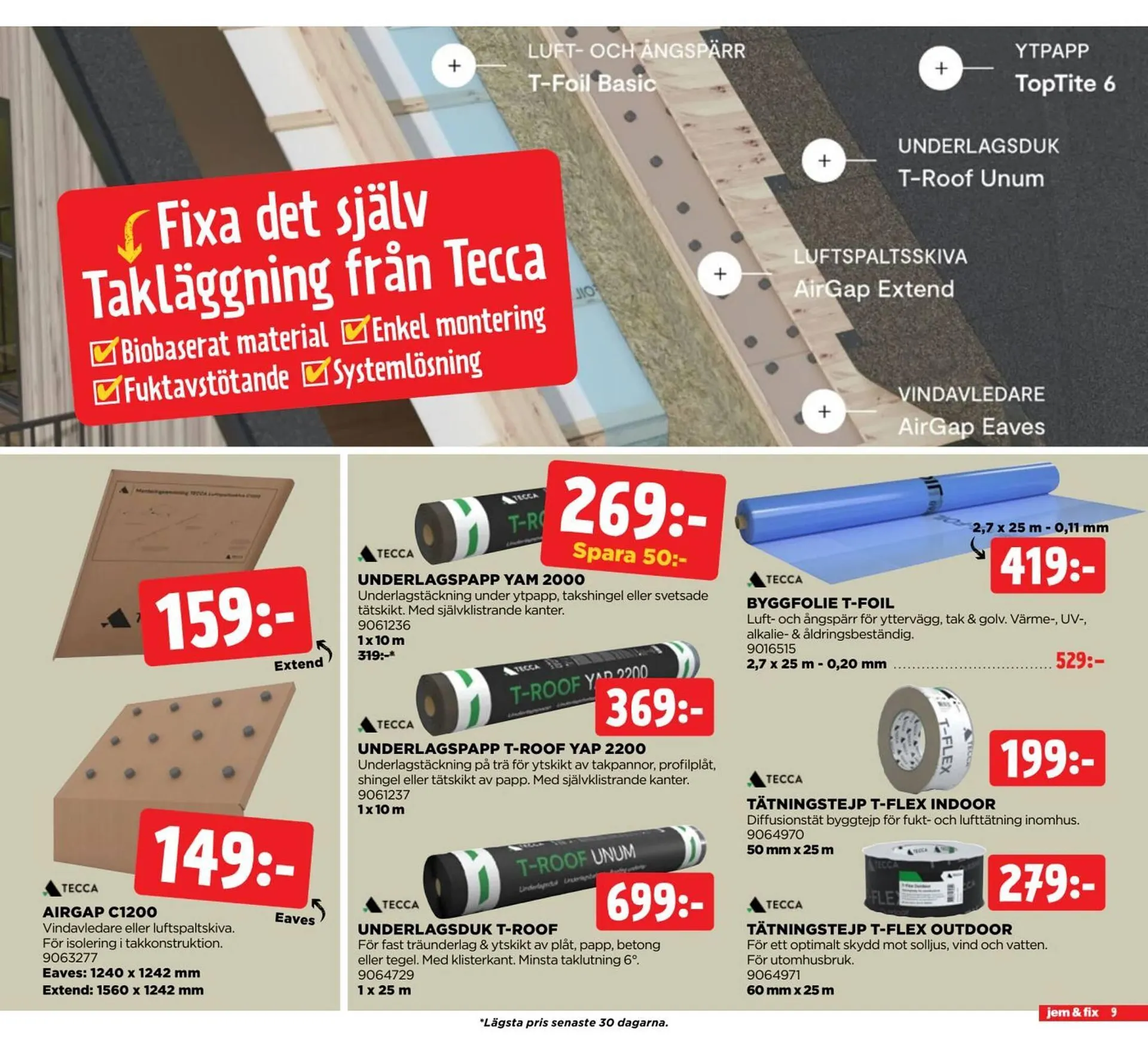 Jem&Fix reklamblad från 20 oktober till 2 november 2025 - Reklamblad sidor 9
