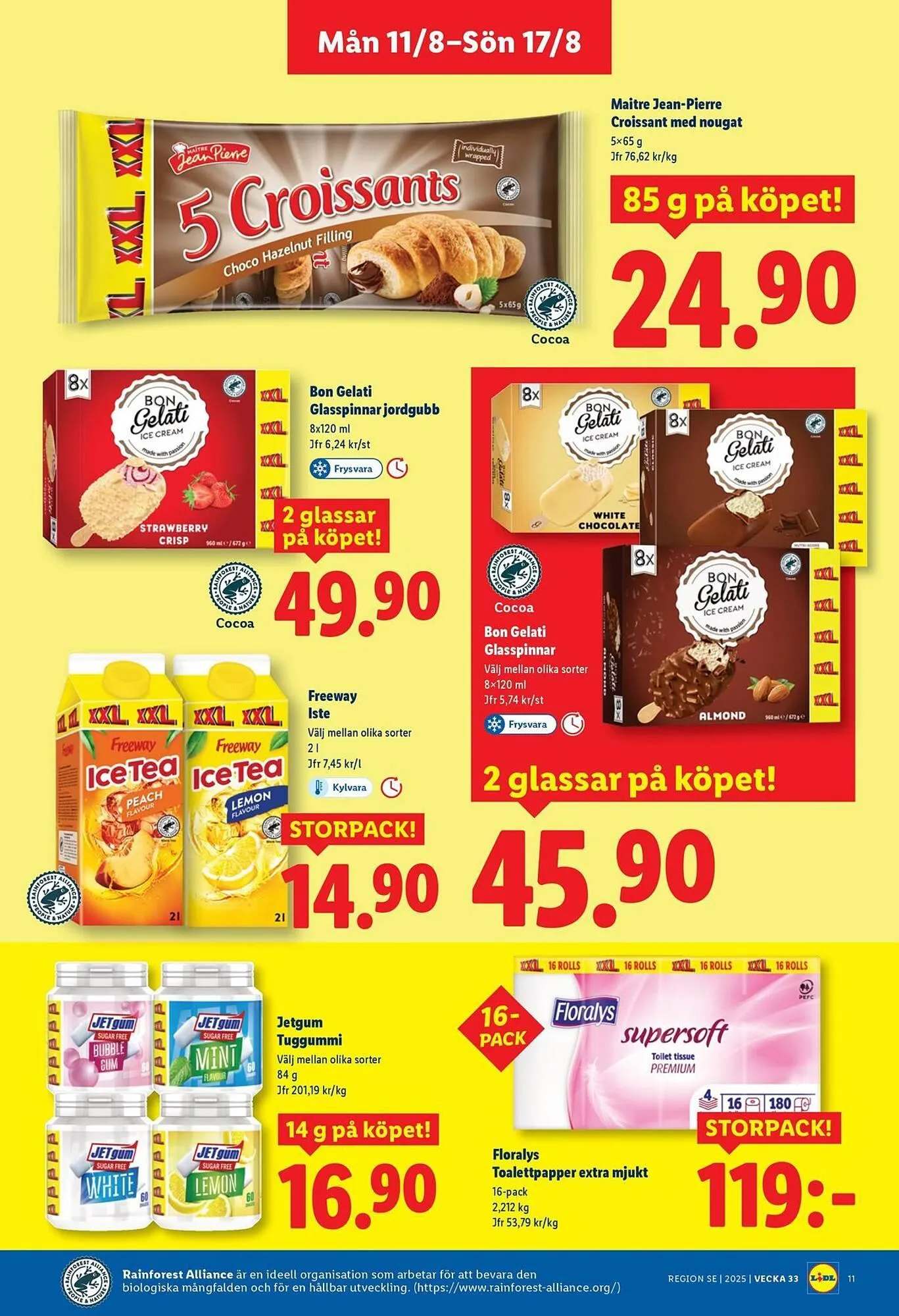 Lidl reklamblad från 11 augusti till 17 augusti 2025 - Reklamblad sidor 11