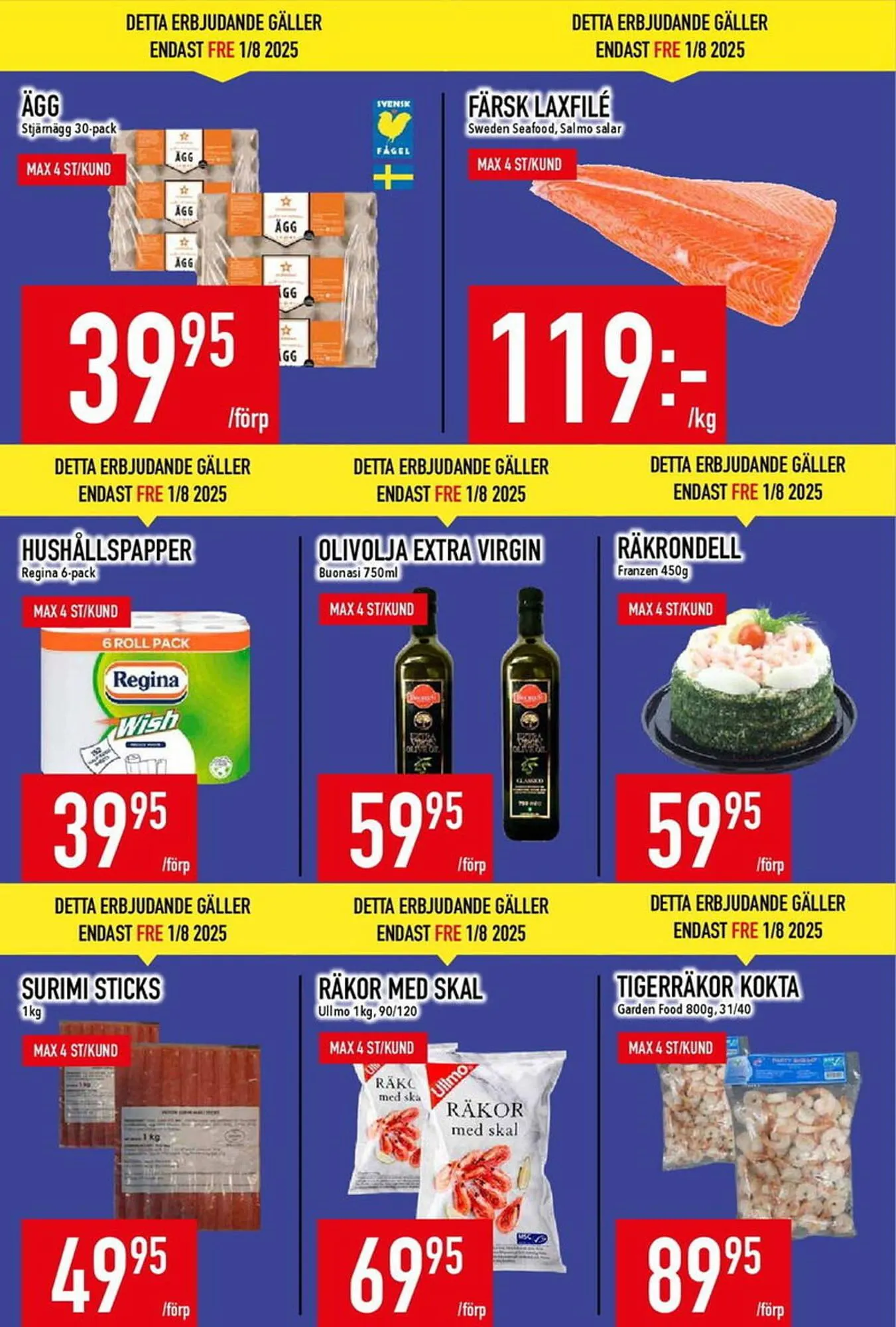 Matdax reklamblad från 28 juli till 3 augusti 2025 - Reklamblad sidor 4