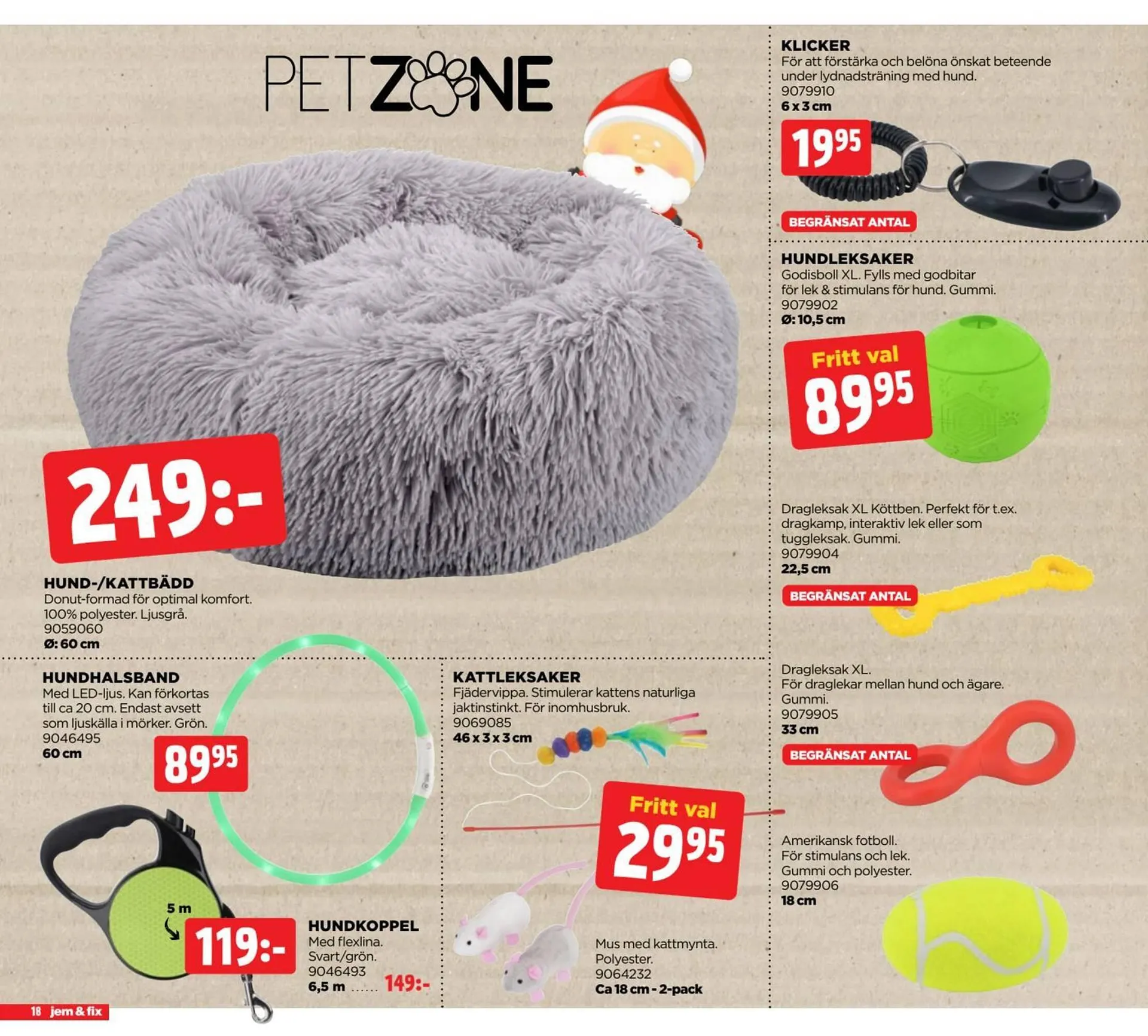 Jem&Fix reklamblad från 24 november till 7 december 2025 - Reklamblad sidor 18