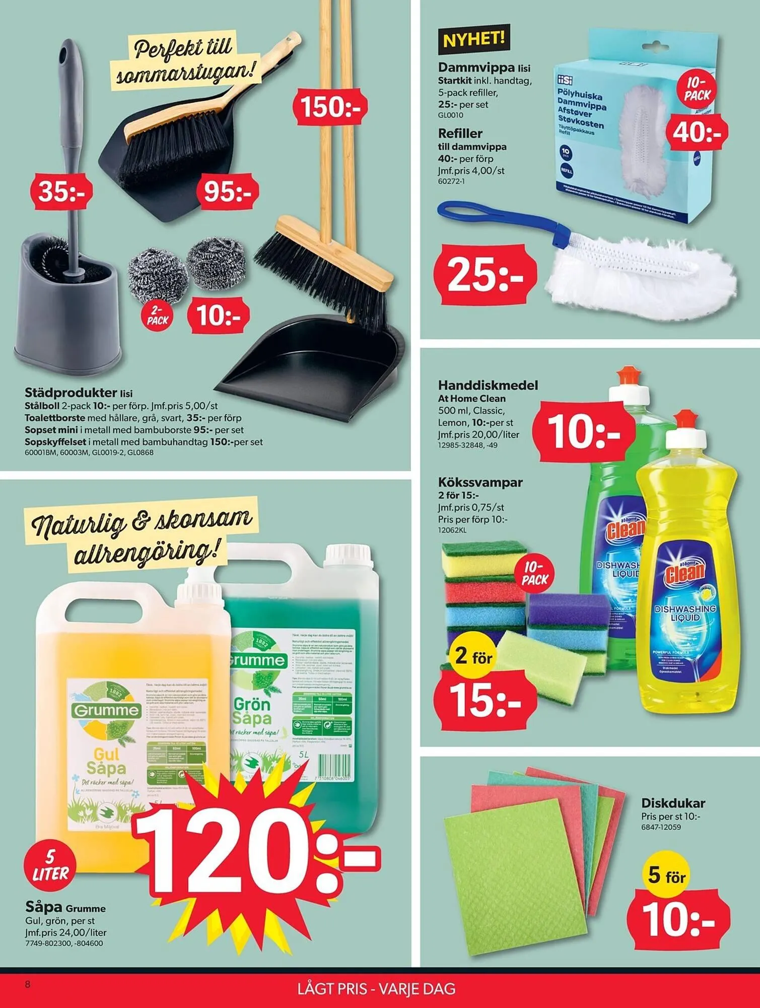 DollarStore reklamblad från 7 juli till 20 juli 2025 - Reklamblad sidor 8