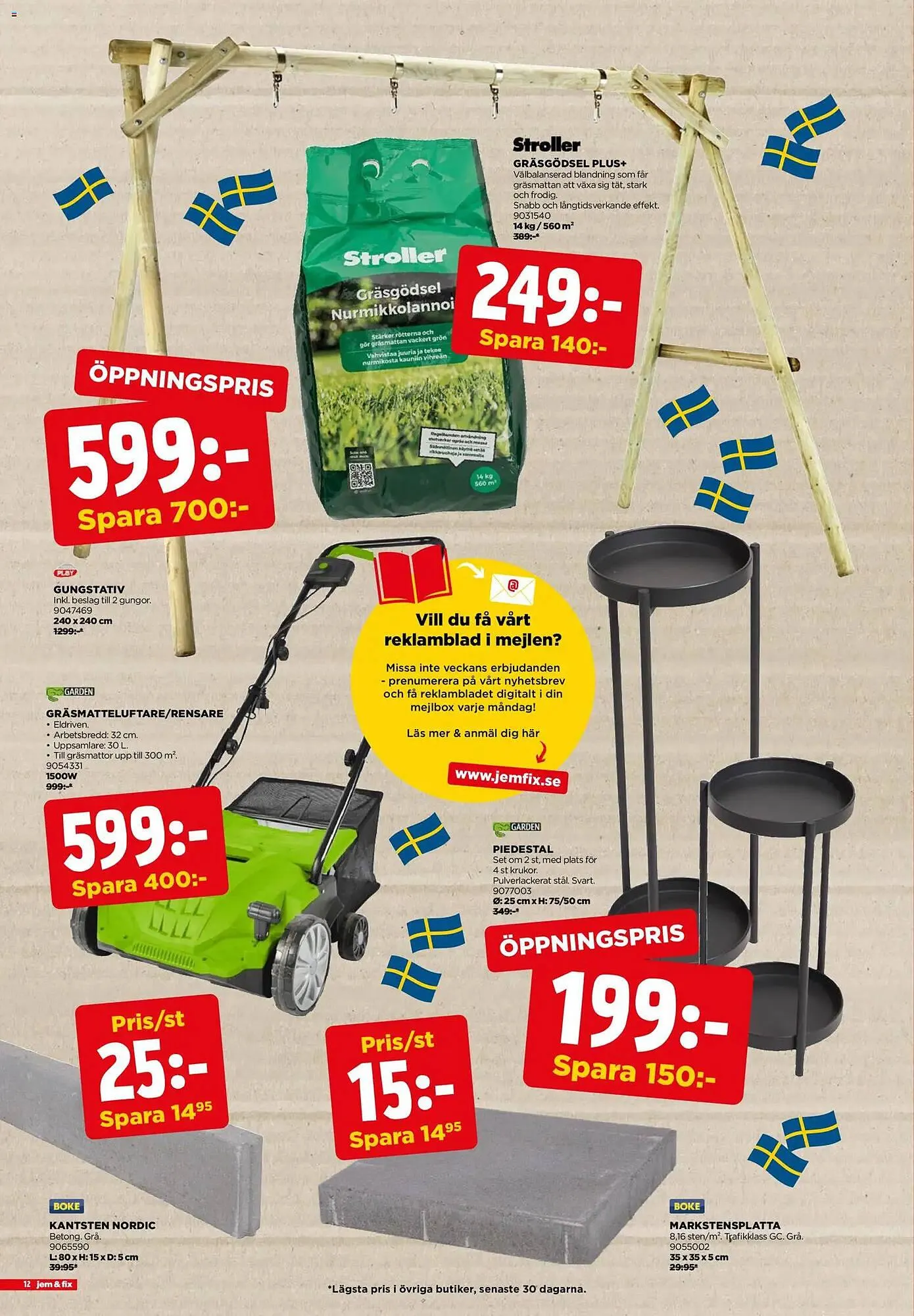 Jem&Fix reklamblad från 5 maj till 10 maj 2026 - Reklamblad sidor 12