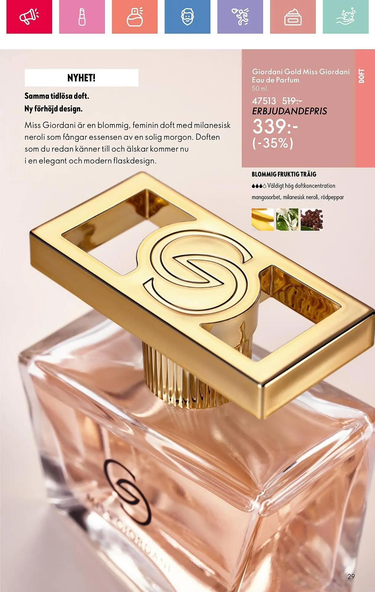 Oriflame reklamblad från 26 januari till 15 februari 2025 - Reklamblad sidor 29