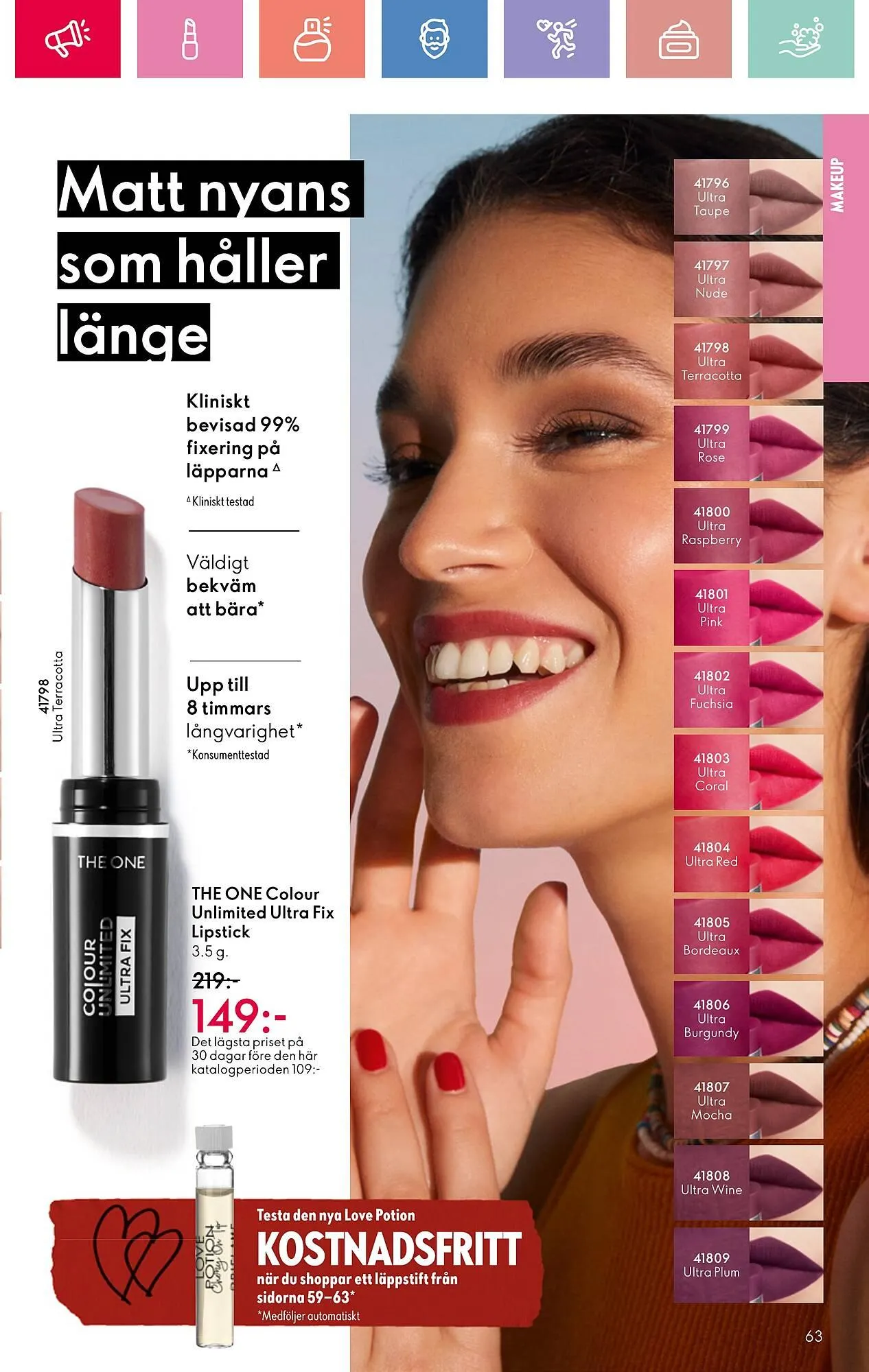 Oriflame reklamblad från 26 januari till 15 februari 2025 - Reklamblad sidor 63