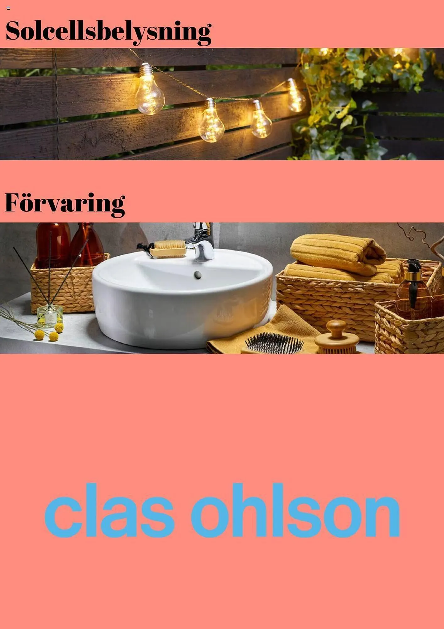 Clas Ohlson reklamblad från 4 mars till 10 mars 2024 - Reklamblad sidor
