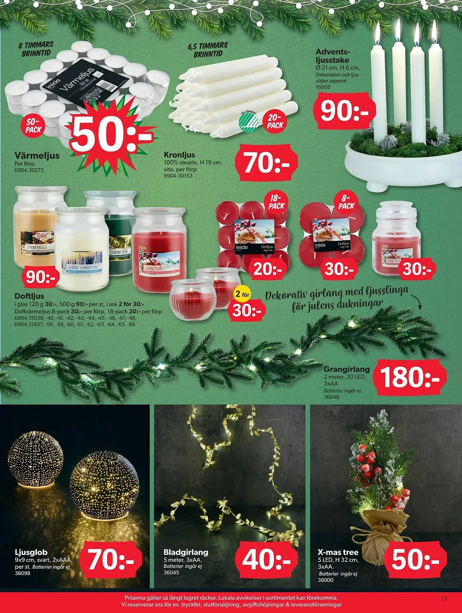 DollarStore reklamblad från 20 november till 20 december 2023 - Reklamblad sidor 13