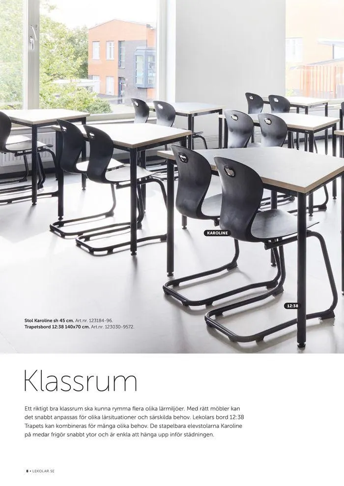 Mobler skola 2024 från 16 april till 31 maj 2024 - Reklamblad sidor 8