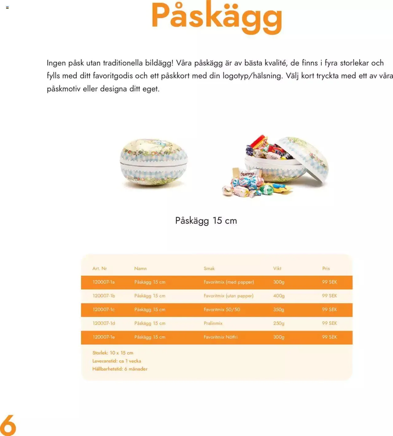 Staples - Påskgodis - Branding Solutions från 10 februari till 31 december 2023 - Reklamblad sidor 6