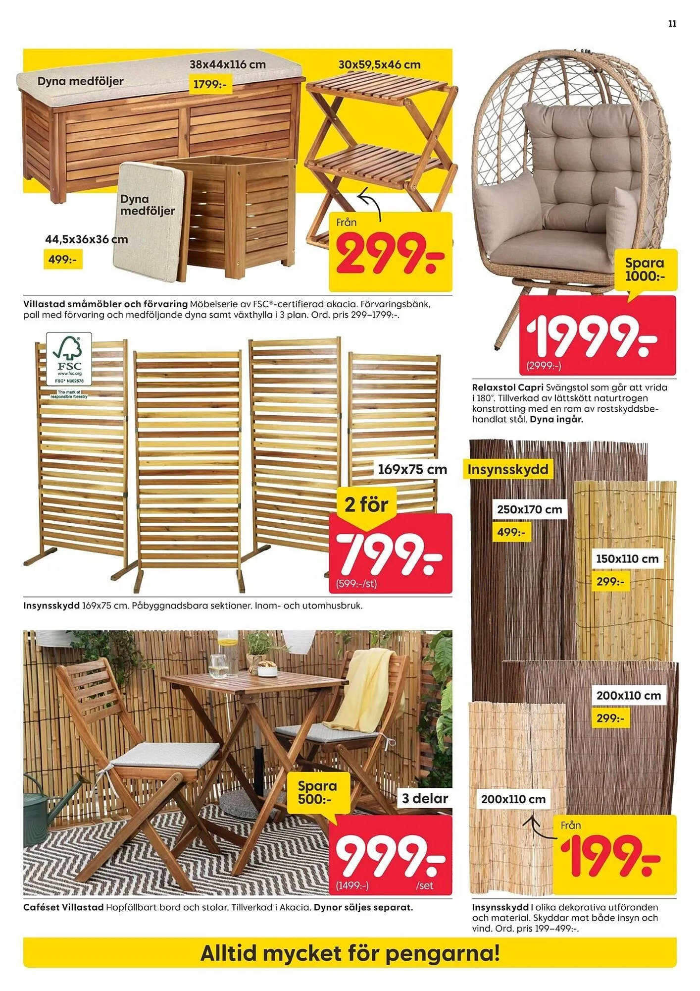 Rusta reklamblad från 31 mars till 6 april 2025 - Reklamblad sidor 11