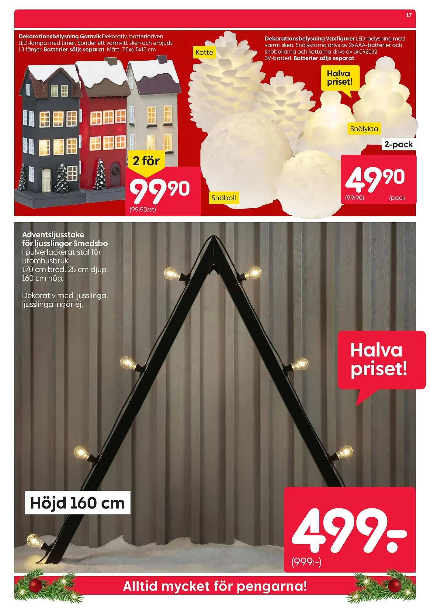 Rusta reklamblad från 9 december till 15 december 2024 - Reklamblad sidor 17