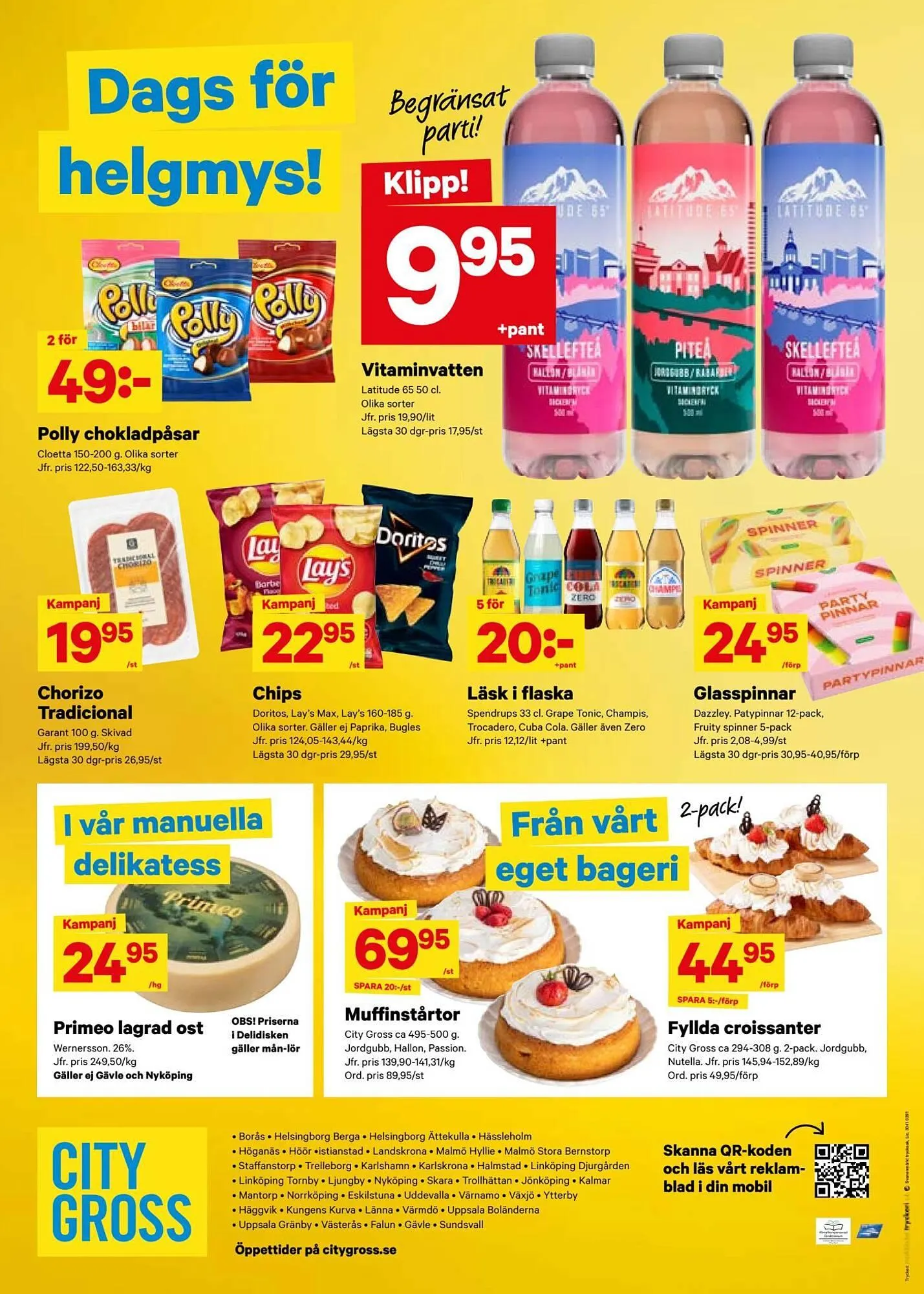 City Gross reklamblad från 11 augusti till 17 augusti 2025 - Reklamblad sidor 14