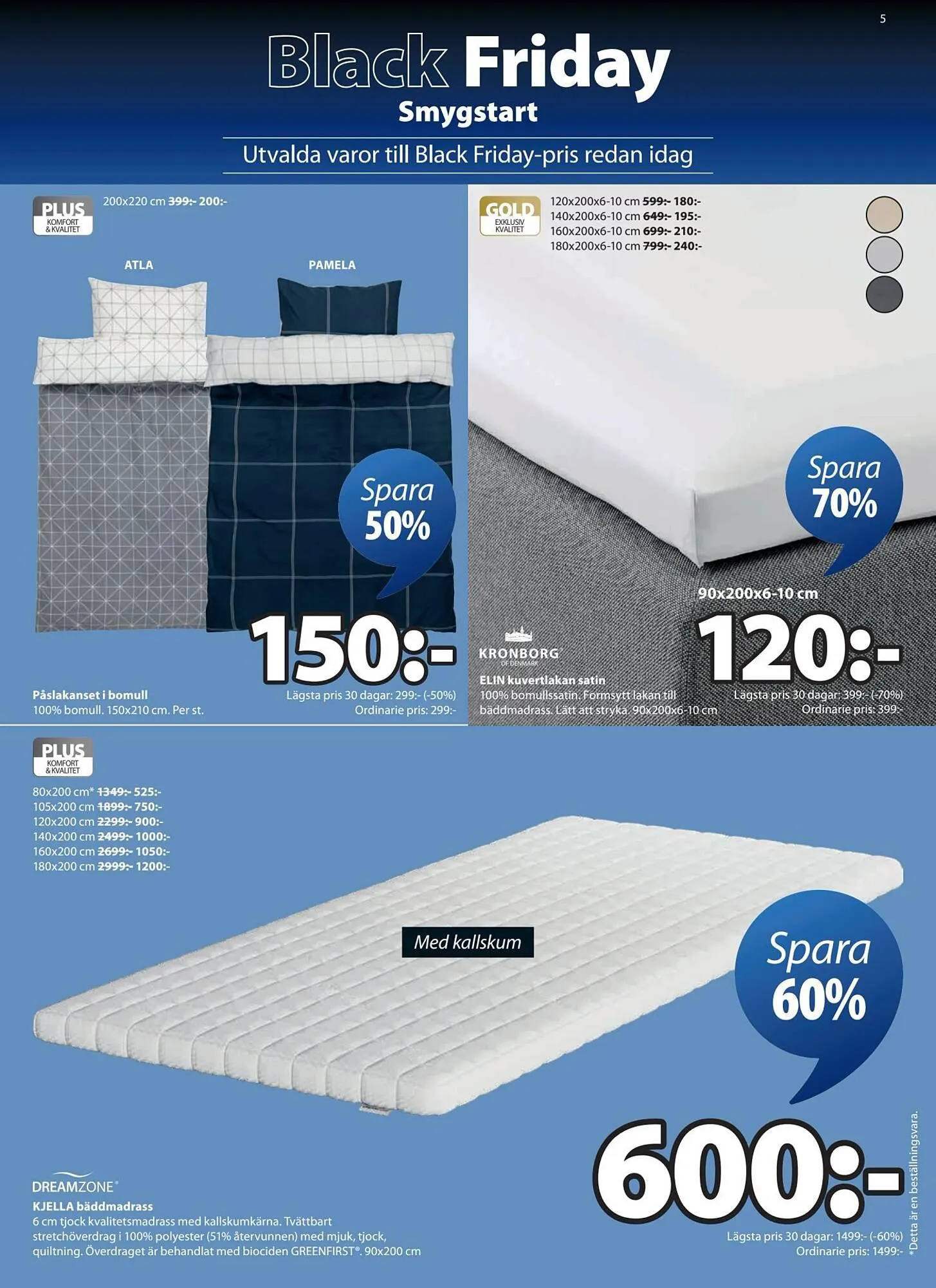 JYSK reklamblad från 17 november till 30 november 2025 - Reklamblad sidor 5