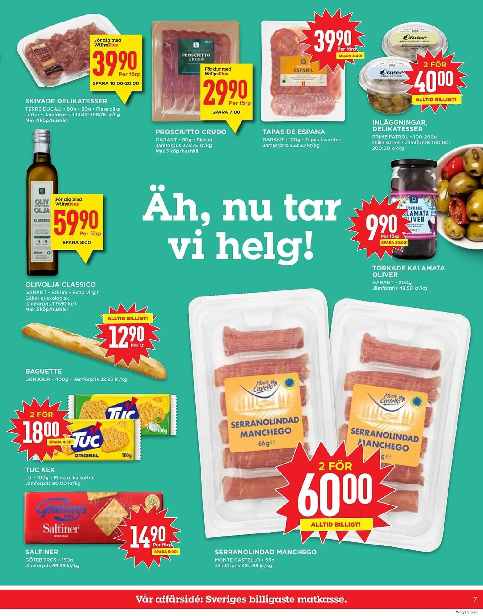 Willys reklamblad från 14 april till 20 april 2025 - Reklamblad sidor 7