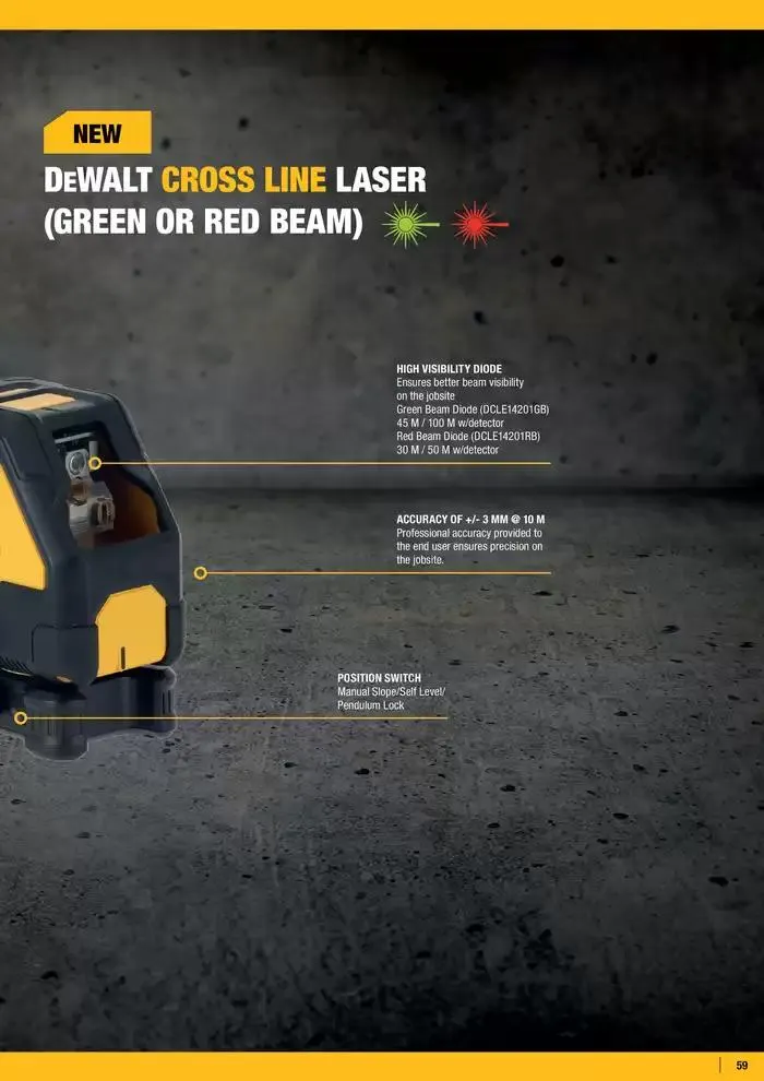 Dewalt reklamblad från 28 september till 12 oktober 2024 - Reklamblad sidor 59