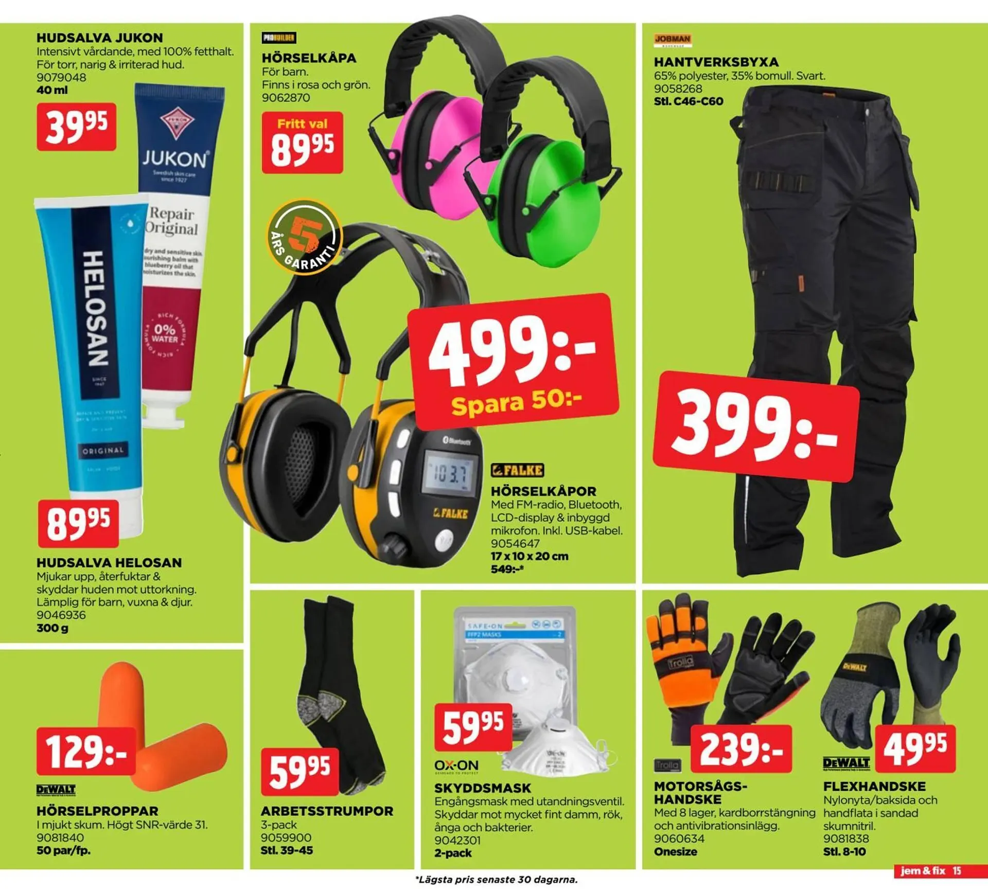 Jem&Fix reklamblad från 2 mars till 16 mars 2026 - Reklamblad sidor 15