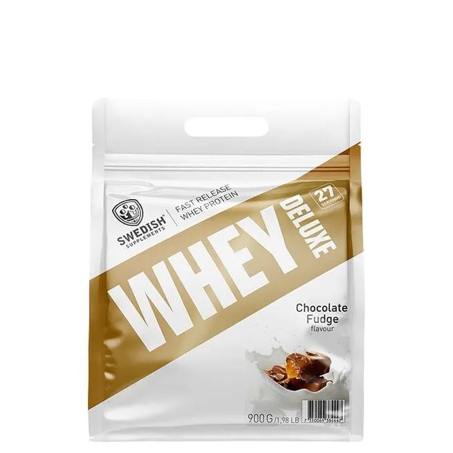 Whey Deluxe, 900 g Chocolate Fudge
