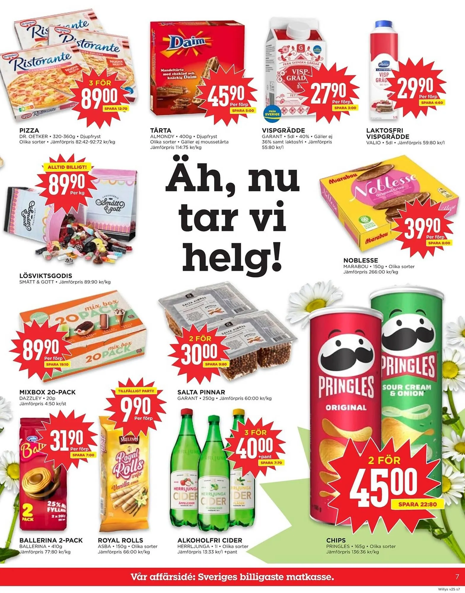 Willys reklamblad från 16 juni till 22 juni 2025 - Reklamblad sidor 7