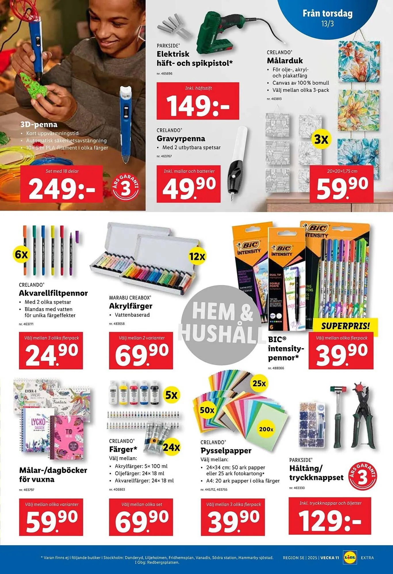 Lidl reklamblad från 10 mars till 16 mars 2025 - Reklamblad sidor 24