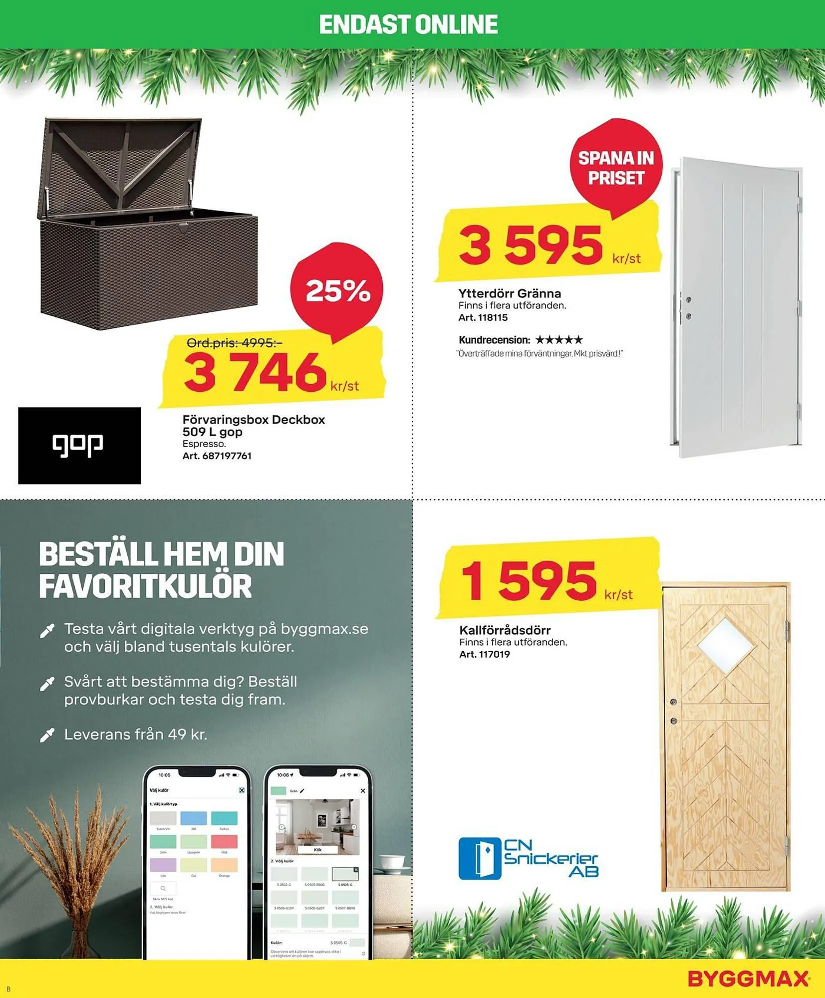 Byggmax reklamblad från 30 november till 25 december 2023 - Reklamblad sidor 15