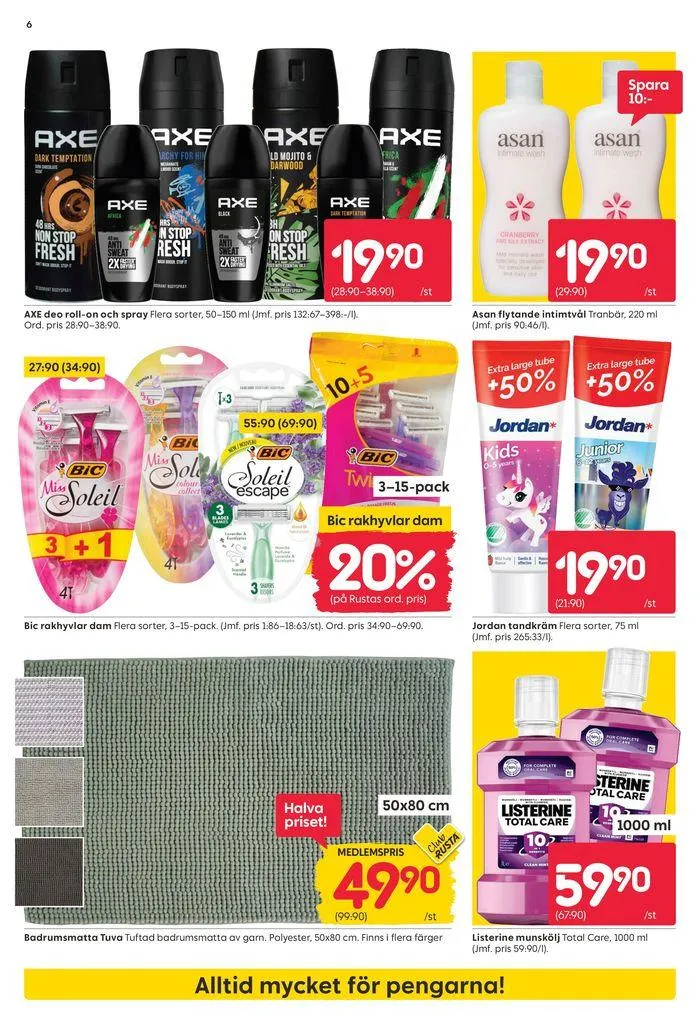 Rusta reklambad från 13 maj till 27 maj 2024 - Reklamblad sidor 6