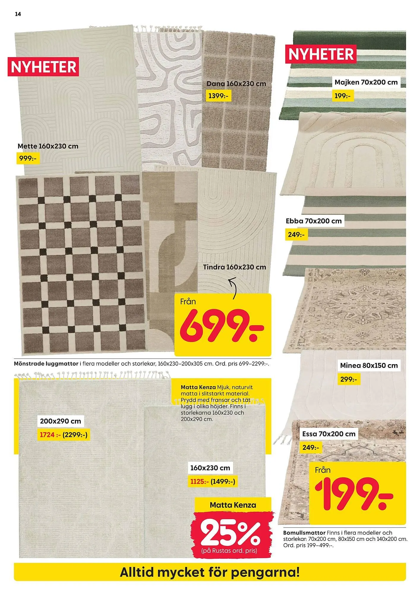Rusta reklamblad från 4 augusti till 10 augusti 2025 - Reklamblad sidor 14