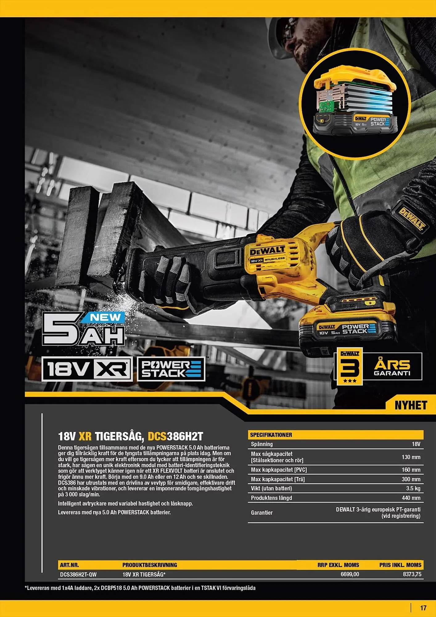 Dewalt reklamblad från 5 maj till 31 december 2023 - Reklamblad sidor 17
