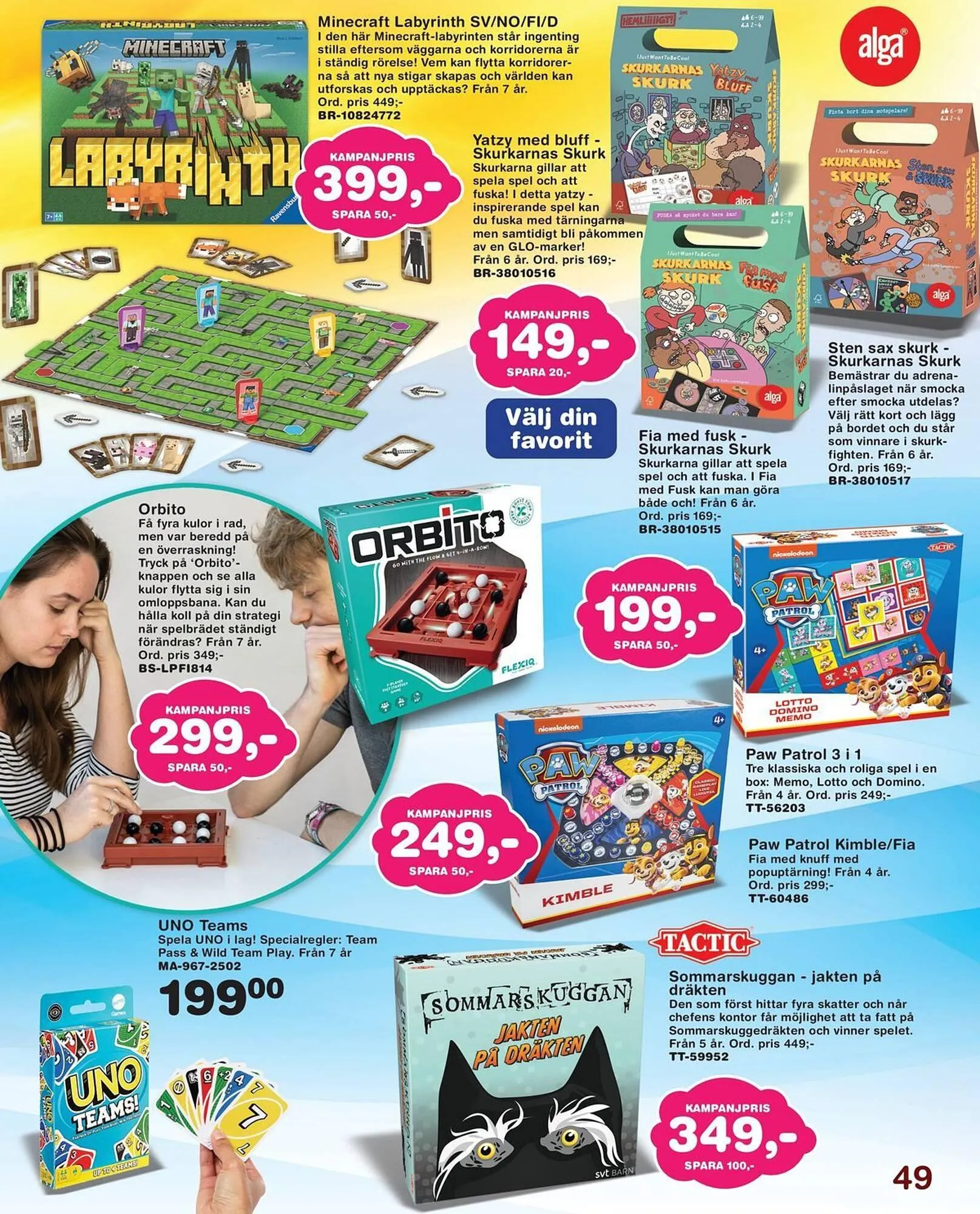 Lekextra reklamblad från 5 april till 18 april 2025 - Reklamblad sidor 49