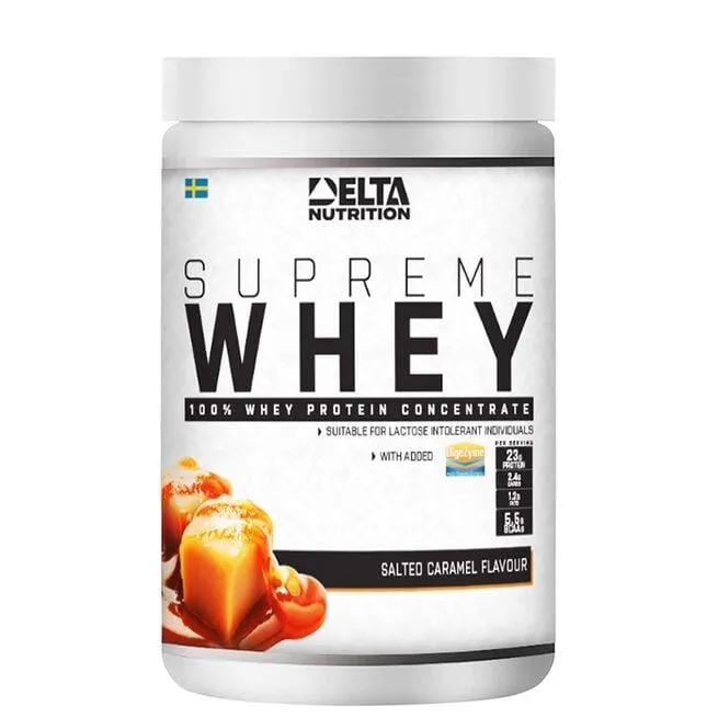 Supreme Whey 100, 900 g Salted Caramel