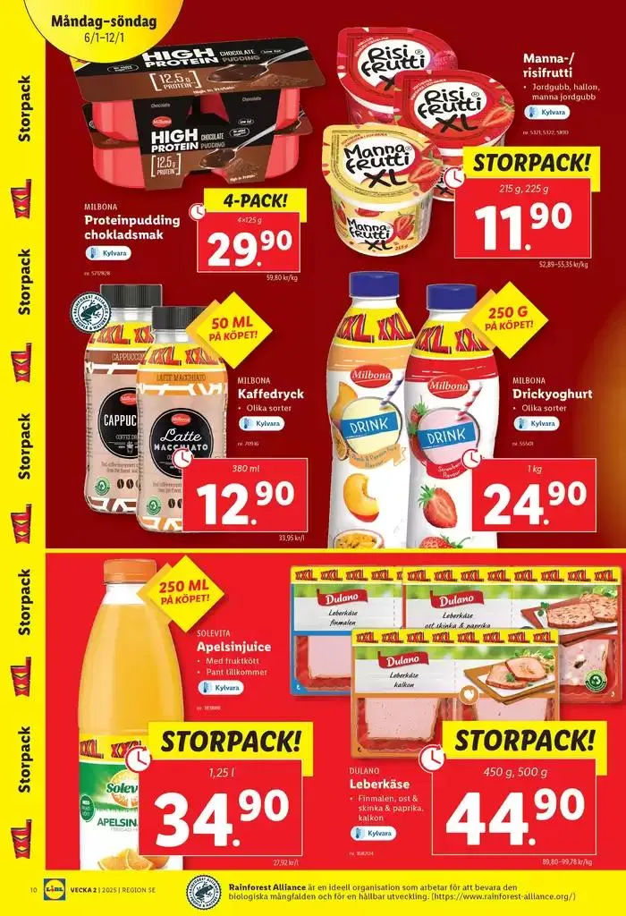 Aktuella deals och erbjudanden från 6 januari till 12 januari 2025 - Reklamblad sidor 10