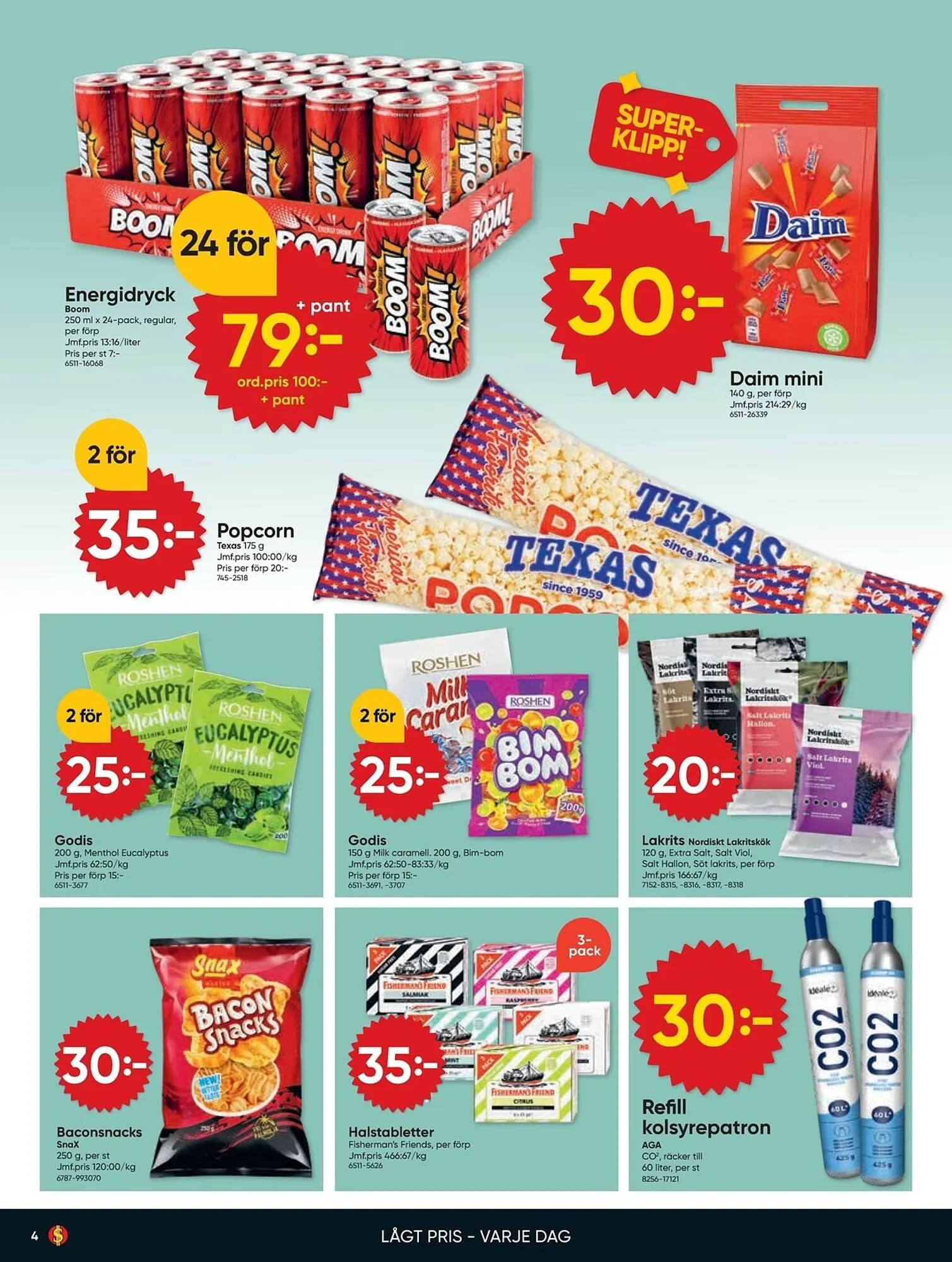 DollarStore annonsblad från 27 oktober till 2 november 2025 - Reklamblad sidor 4