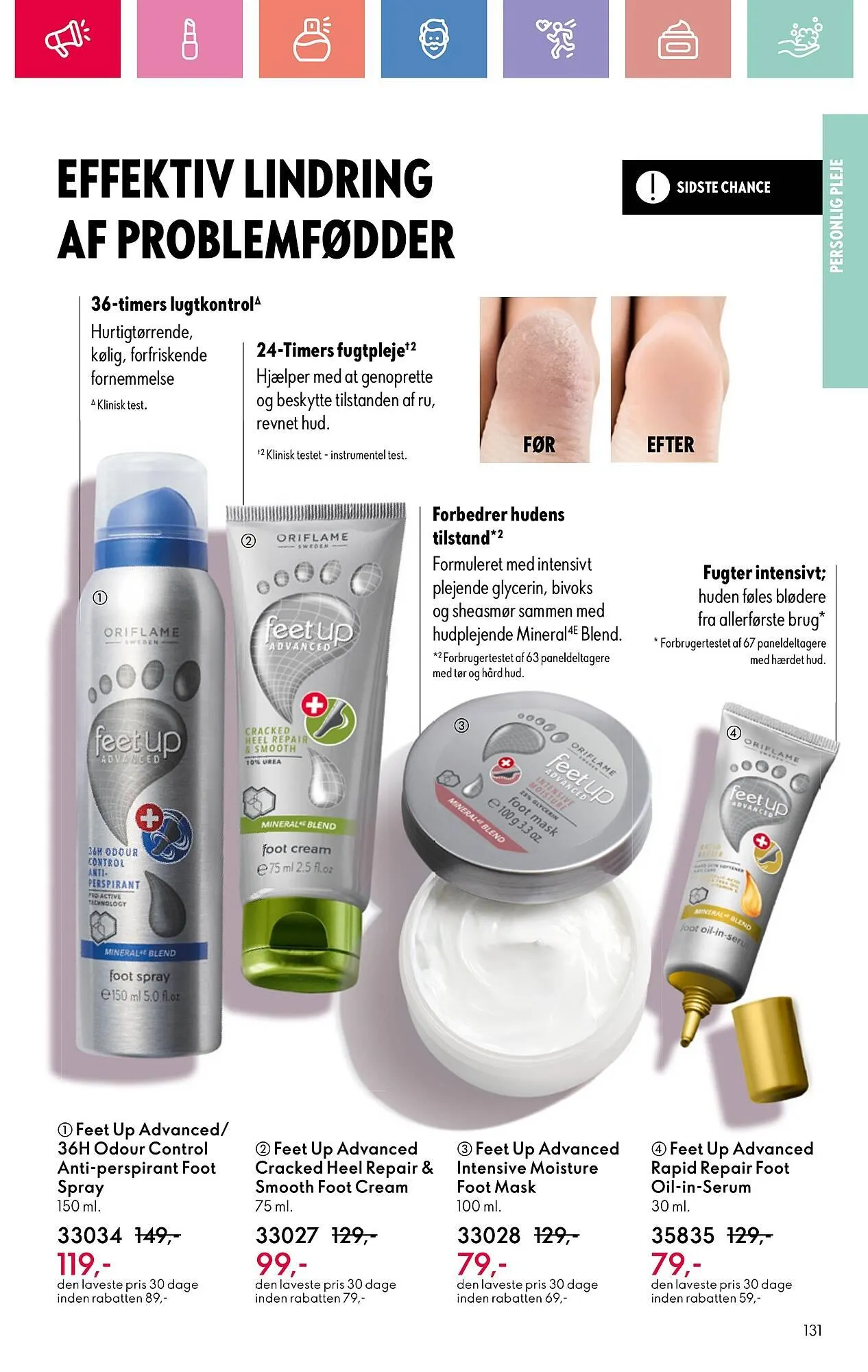 Oriflame reklamblad från 30 mars till 19 april 2025 - Reklamblad sidor 131