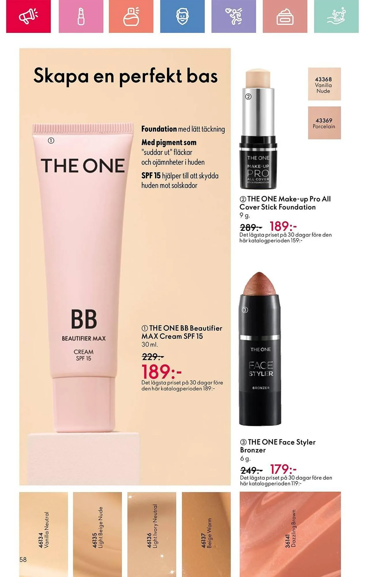 Oriflame reklamblad från 24 augusti till 13 september 2025 - Reklamblad sidor 58