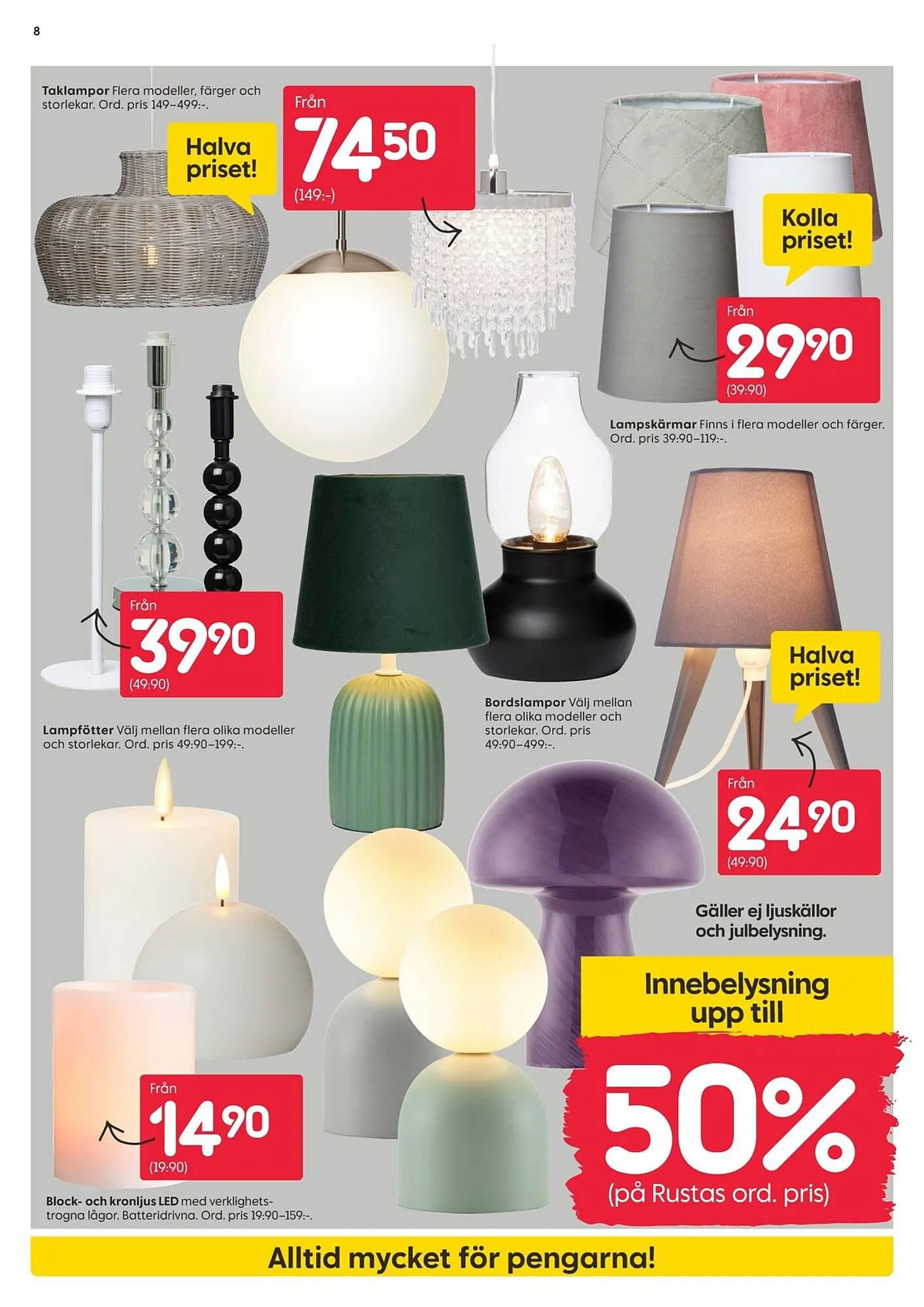 Rusta reklamblad från 2 oktober till 8 oktober 2023 - Reklamblad sidor 8