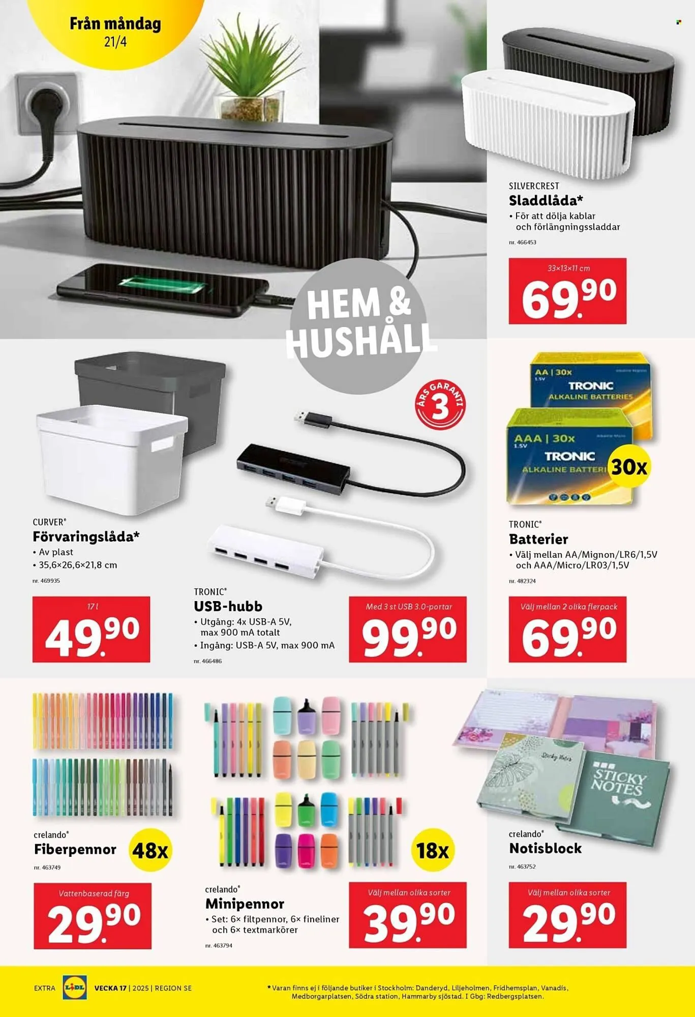 Lidl reklamblad från 21 april till 27 april 2025 - Reklamblad sidor 17