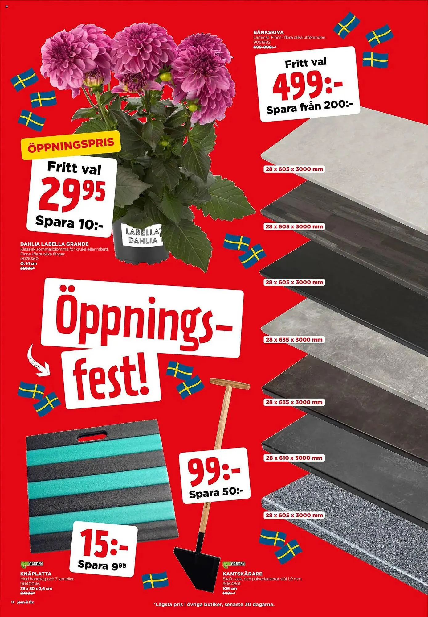 Jem&Fix reklamblad från 22 april till 26 april 2026 - Reklamblad sidor 14
